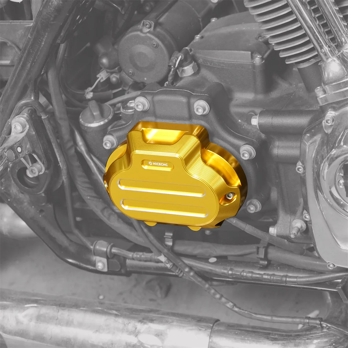 Transmission Side Cover For Harley Road King Electra Street Glide Ultra Limited Freewheeler - Image 3