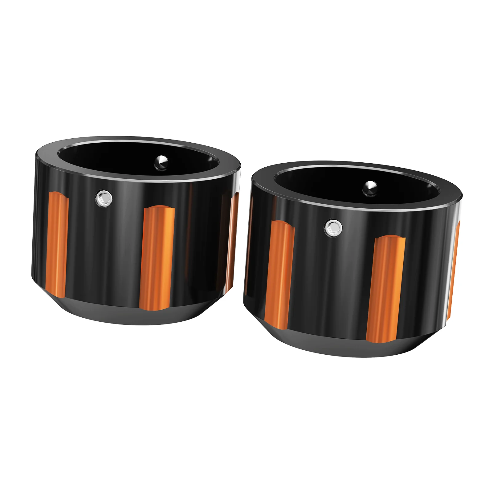 Rear Axle Nut Covers Caps For Harley Road King Electra Street Glide - Image 10