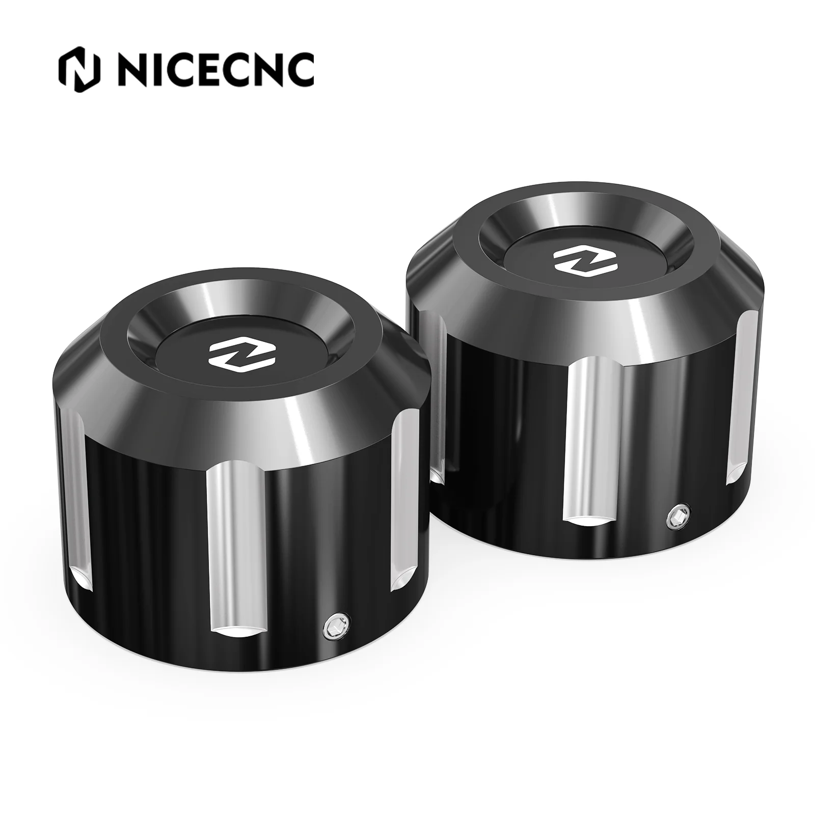 Rear Axle Nut Covers Caps For Harley Road King Electra Street Glide - Image 12