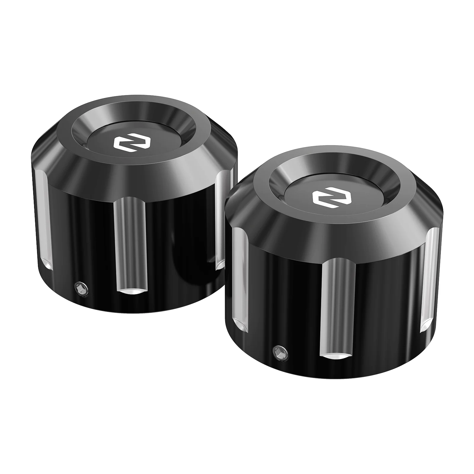 Rear Axle Nut Covers Caps For Harley Road King Electra Street Glide - Image 15