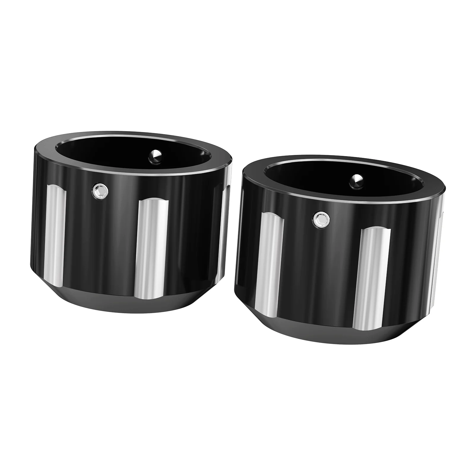 Rear Axle Nut Covers Caps For Harley Road King Electra Street Glide - Image 16
