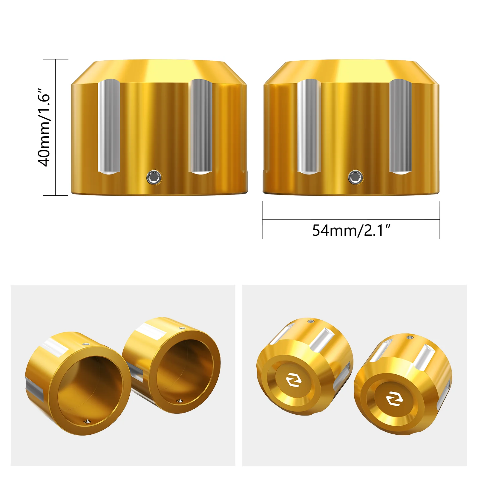 Rear Axle Nut Covers Caps For Harley Road King Electra Street Glide - Image 19