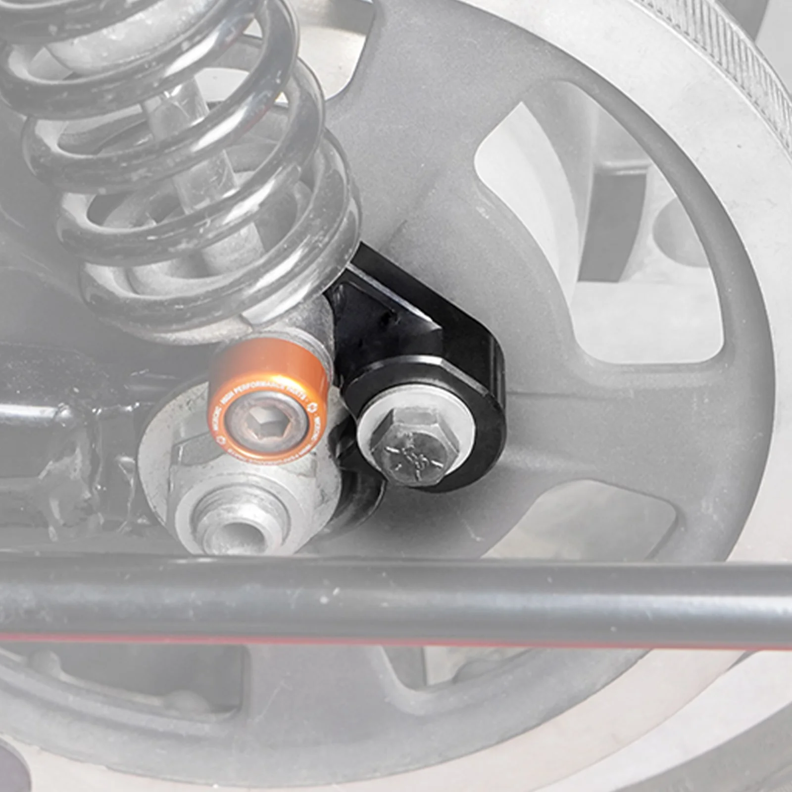 Shock Lift Bracket Rear Suspension Riser Kit For Harley Road King Electra Street Glide - Image 2