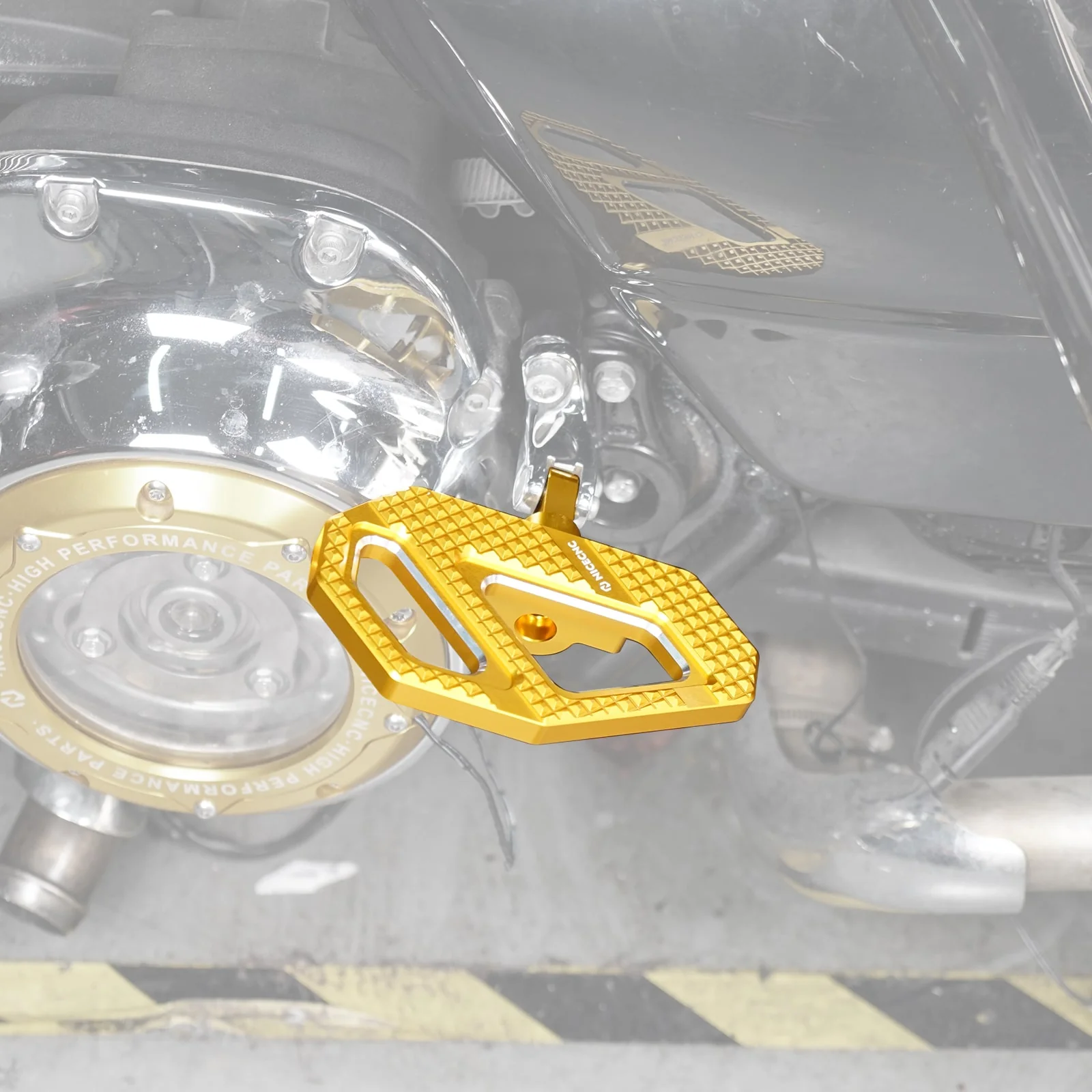 Enlarged Passenger Floorboards Footboard Foot Floor For Harley Road King Street Glide - Image 4