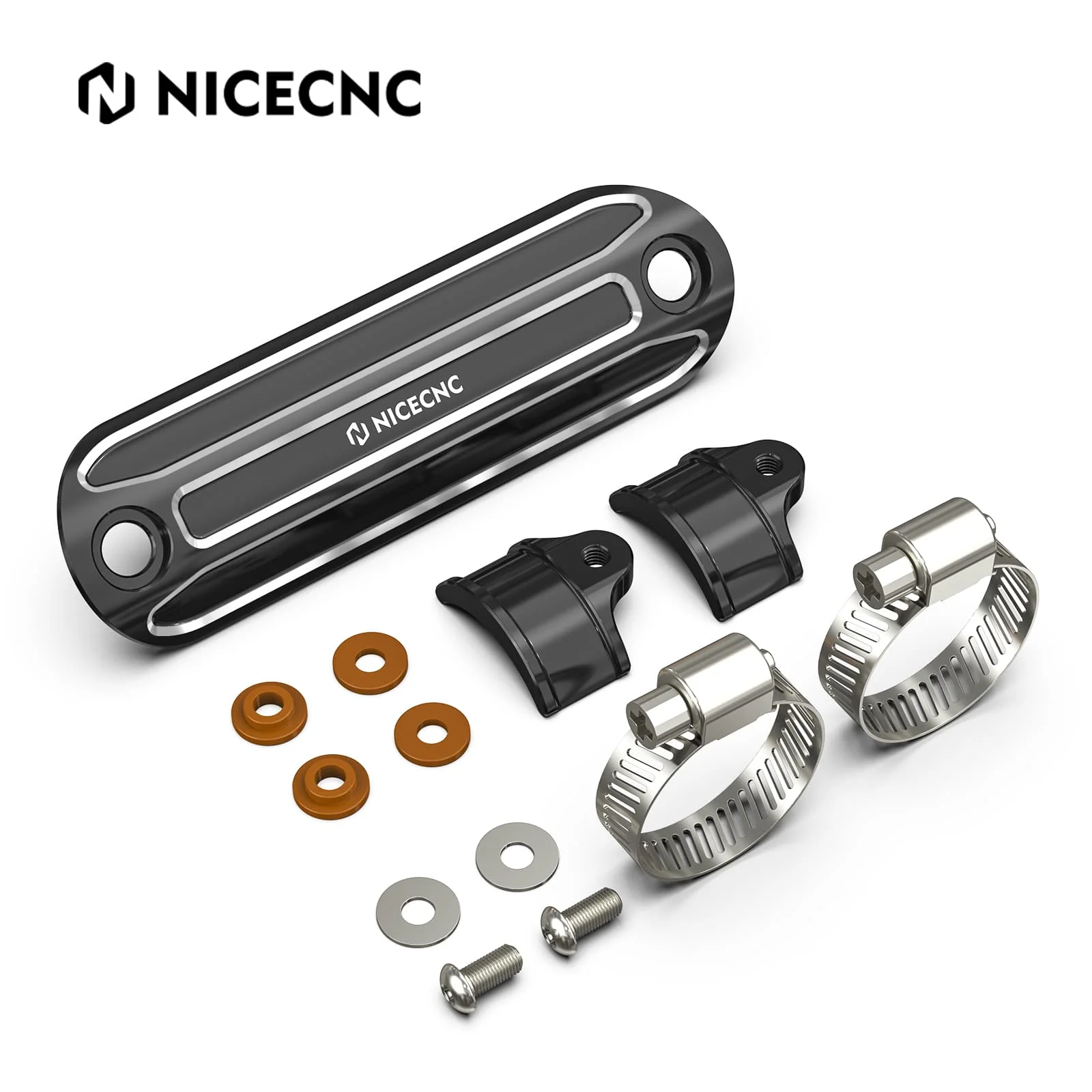 Muffler Exhaust Pipe Heat Shield Cover Heel Guard For Harley Road King Street Glide - Image 15