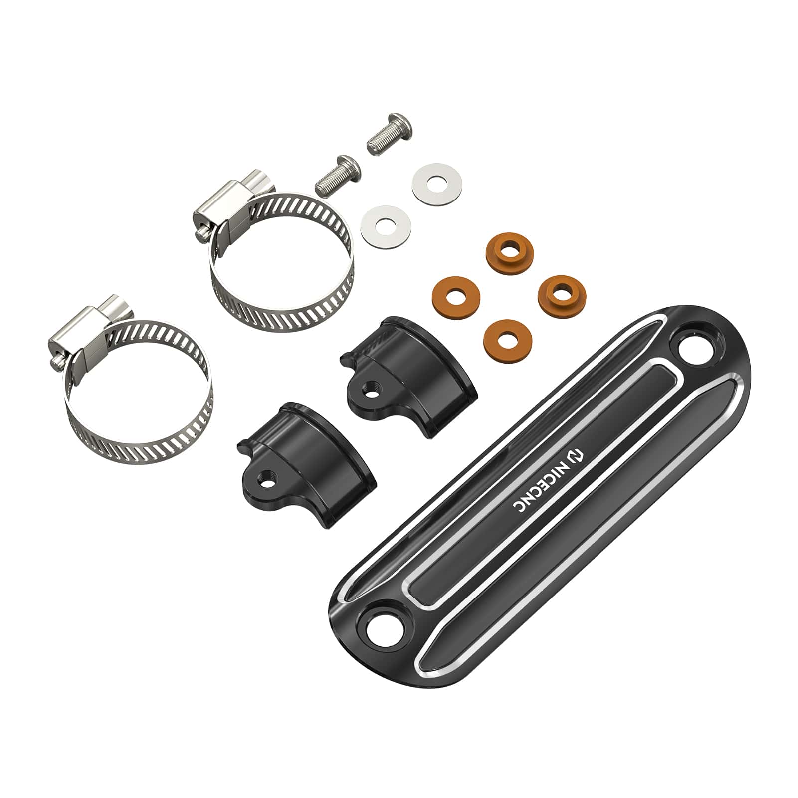 Muffler Exhaust Pipe Heat Shield Cover Heel Guard For Harley Road King Street Glide - Image 17