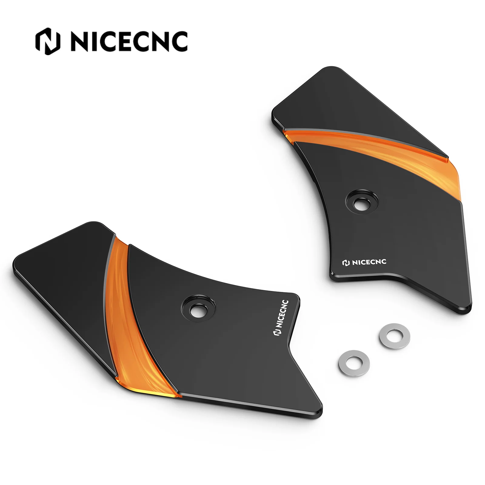 Frame Side Steering Neck Covers Trim For Harley Road King Electra Street Glide - Image 5