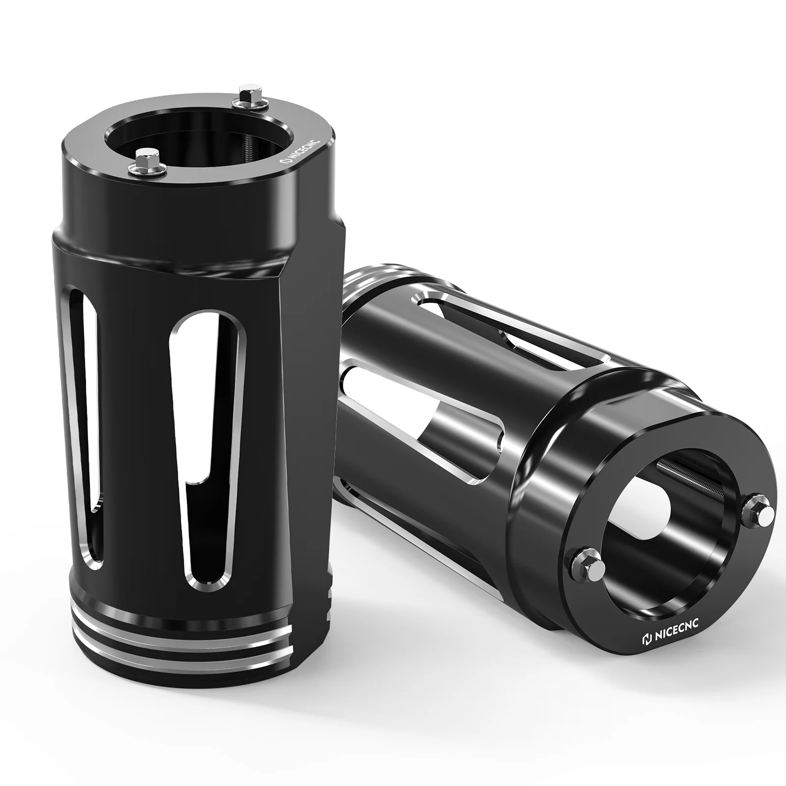 Front Fork Tube Slider Covers For Harley Road King Street Glide Freewheeler Ultra Limited - Image 12