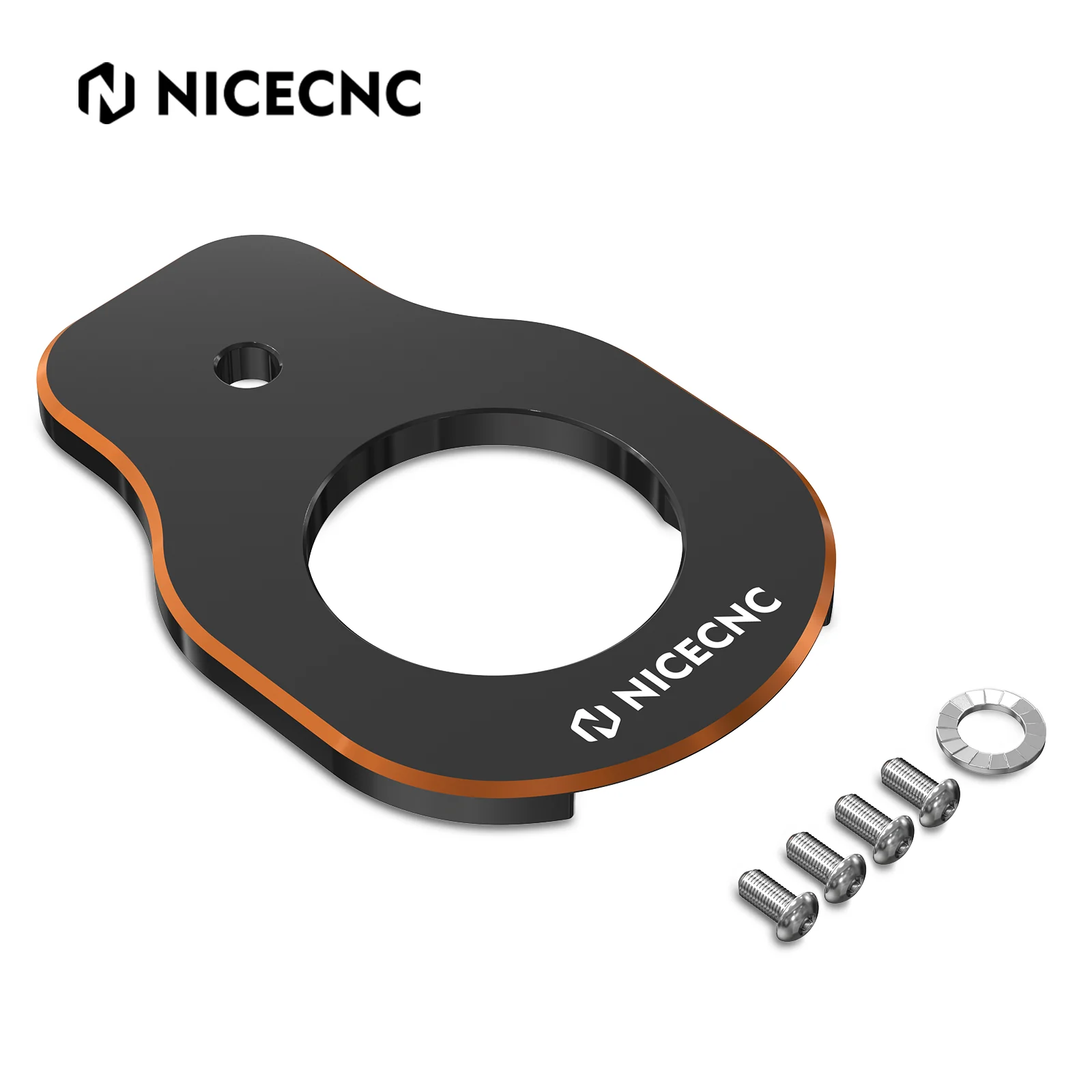 Ignition Key Switch Relocation Mount Bracket For Harley Road King Street Glide Ultra Limited - Image 6