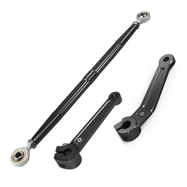 Transmission Inner Shifter Lever Arm Linkage Rod Kit For Harley Road King Electra Street Glide - Image 12