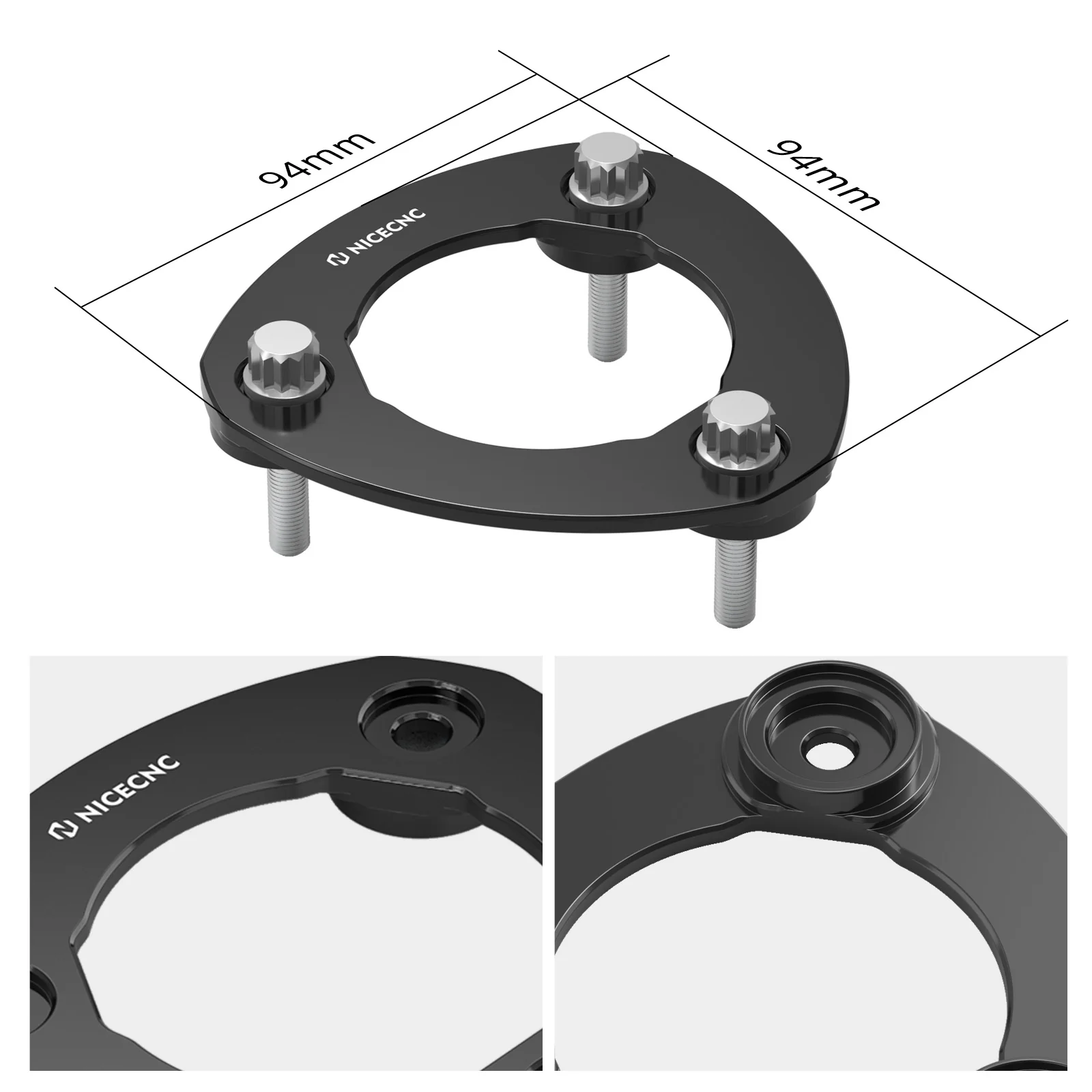 M8 Derby Cover w/Clutch Spring Stopper Plate Kit For Harley Road King Electra Street Glide - Image 20