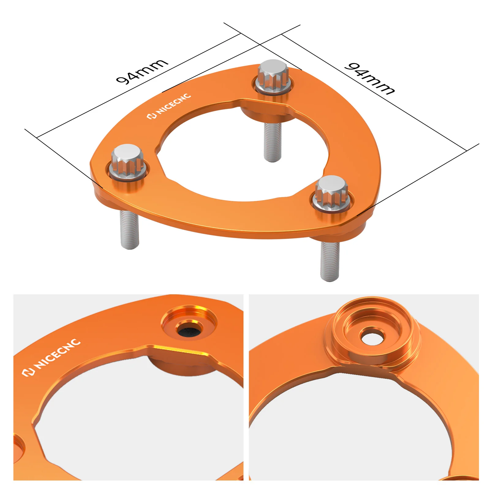 M8 Derby Cover w/Clutch Spring Stopper Plate Kit For Harley Road King Electra Street Glide - Image 8