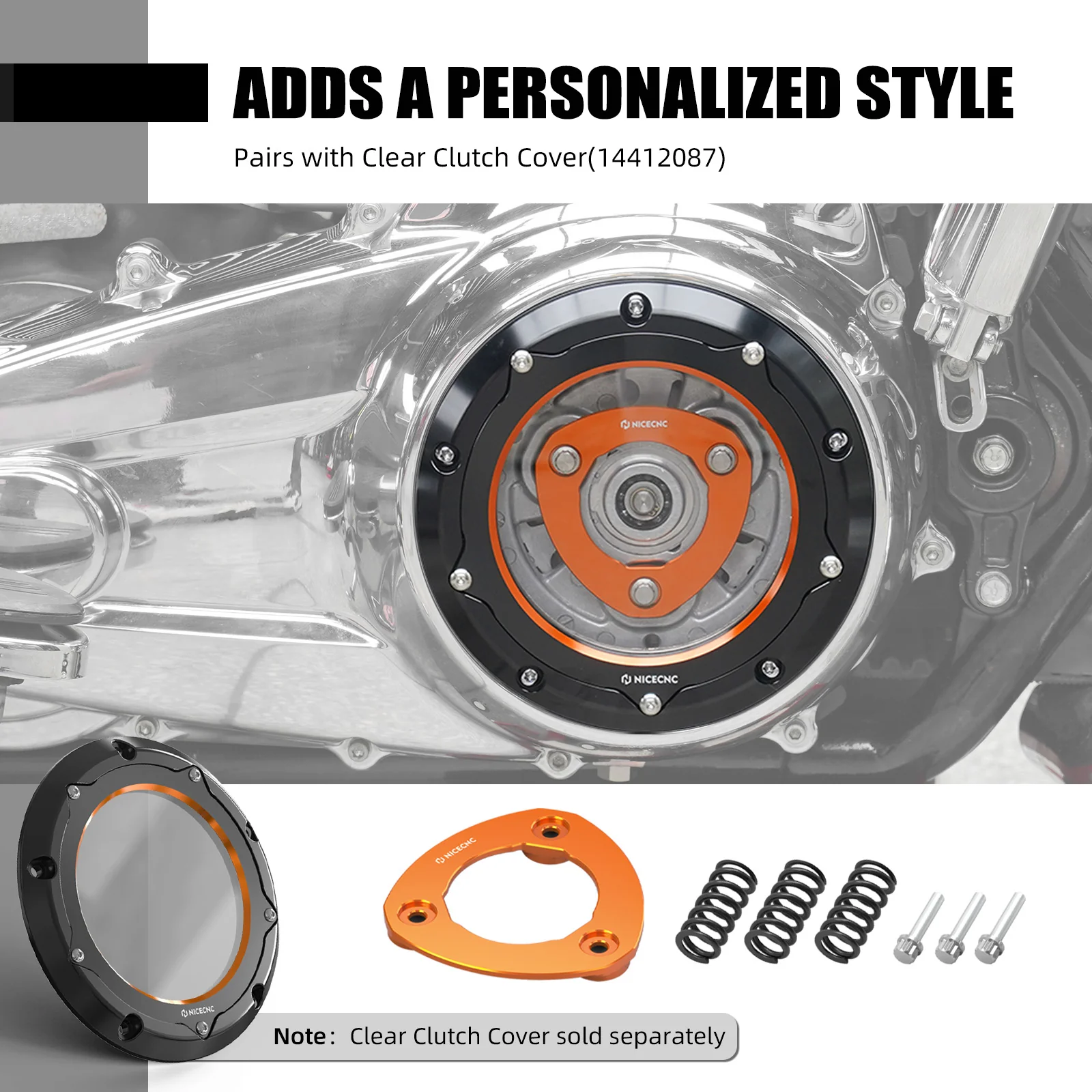 M8 Touring High Pressure Clutch Power Plate Spring Kit For Harley Road King Street Glide - Image 3