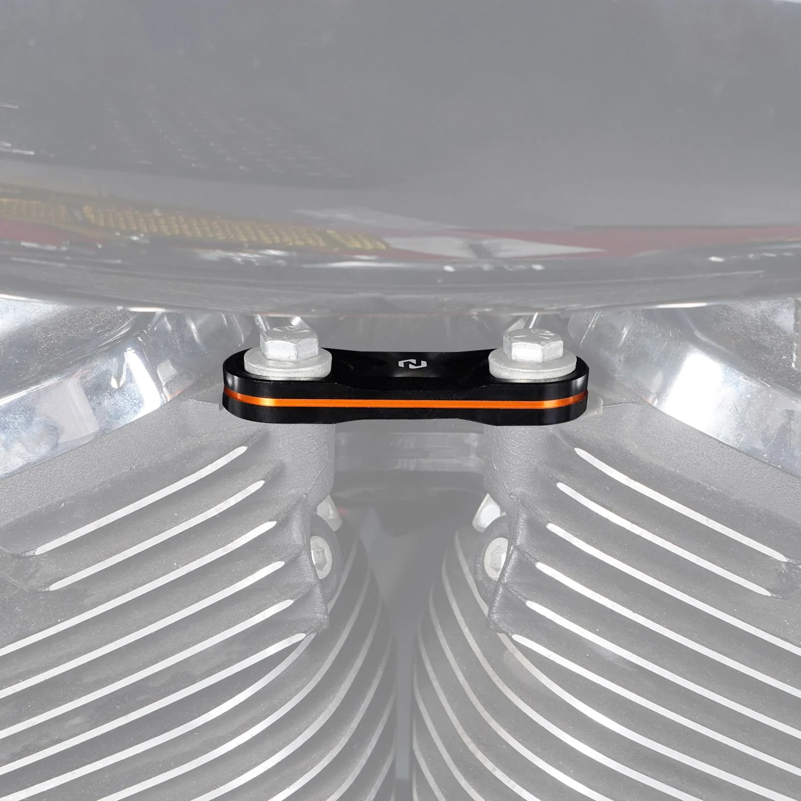 M8 Horn Relocation Bracket Plate Delete Kit For Harley Road King Electra Street Glide - Image 9