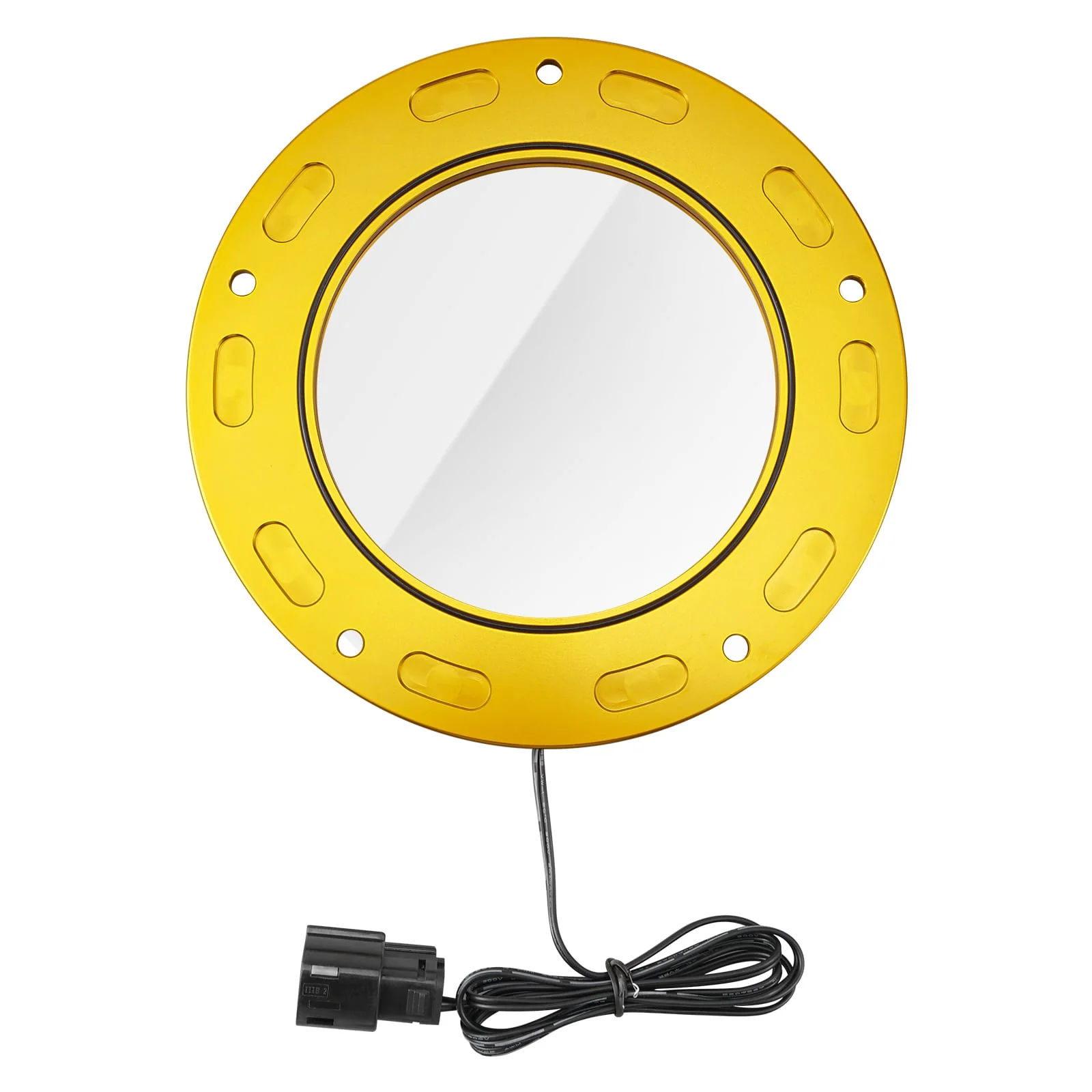 M8 LED Clear Derby Clutch Cover For Harley Road King Street Glide Ultra Limited Freewheeler - Image 13