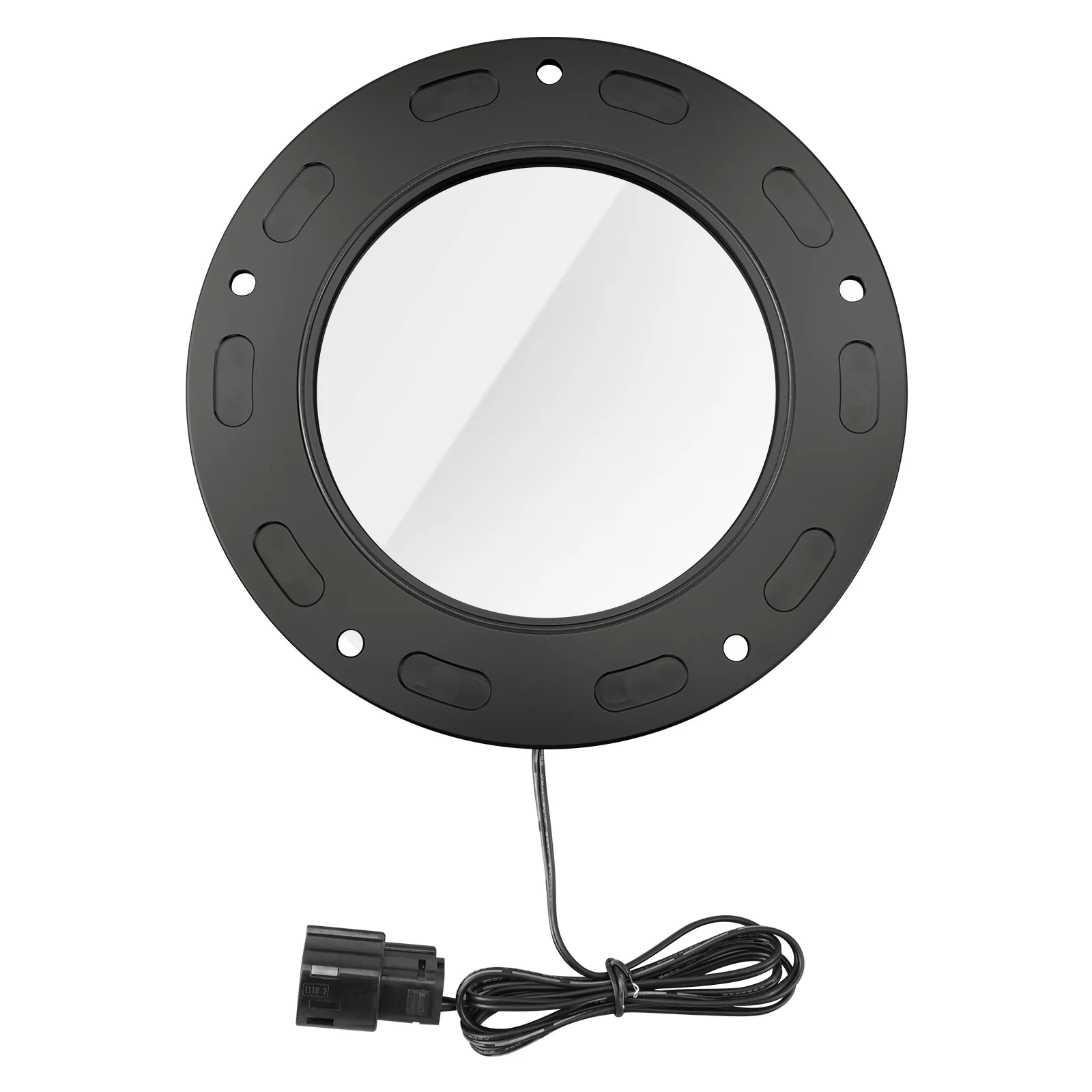 M8 LED Clear Derby Clutch Cover For Harley Road King Street Glide Ultra Limited Freewheeler - Image 8