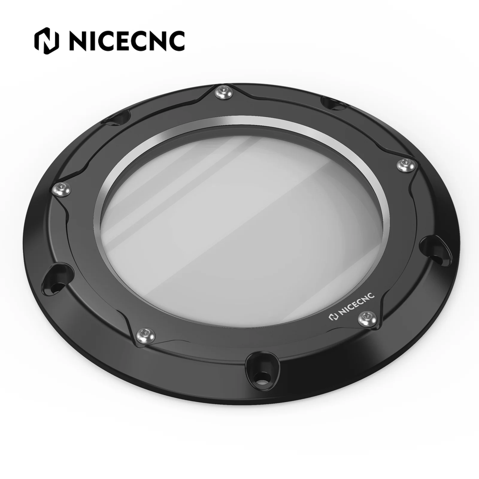 Transparent M8 Primary Derby Clutch Cover For Harley Road King Street Glide Ultra Limited - Image 13