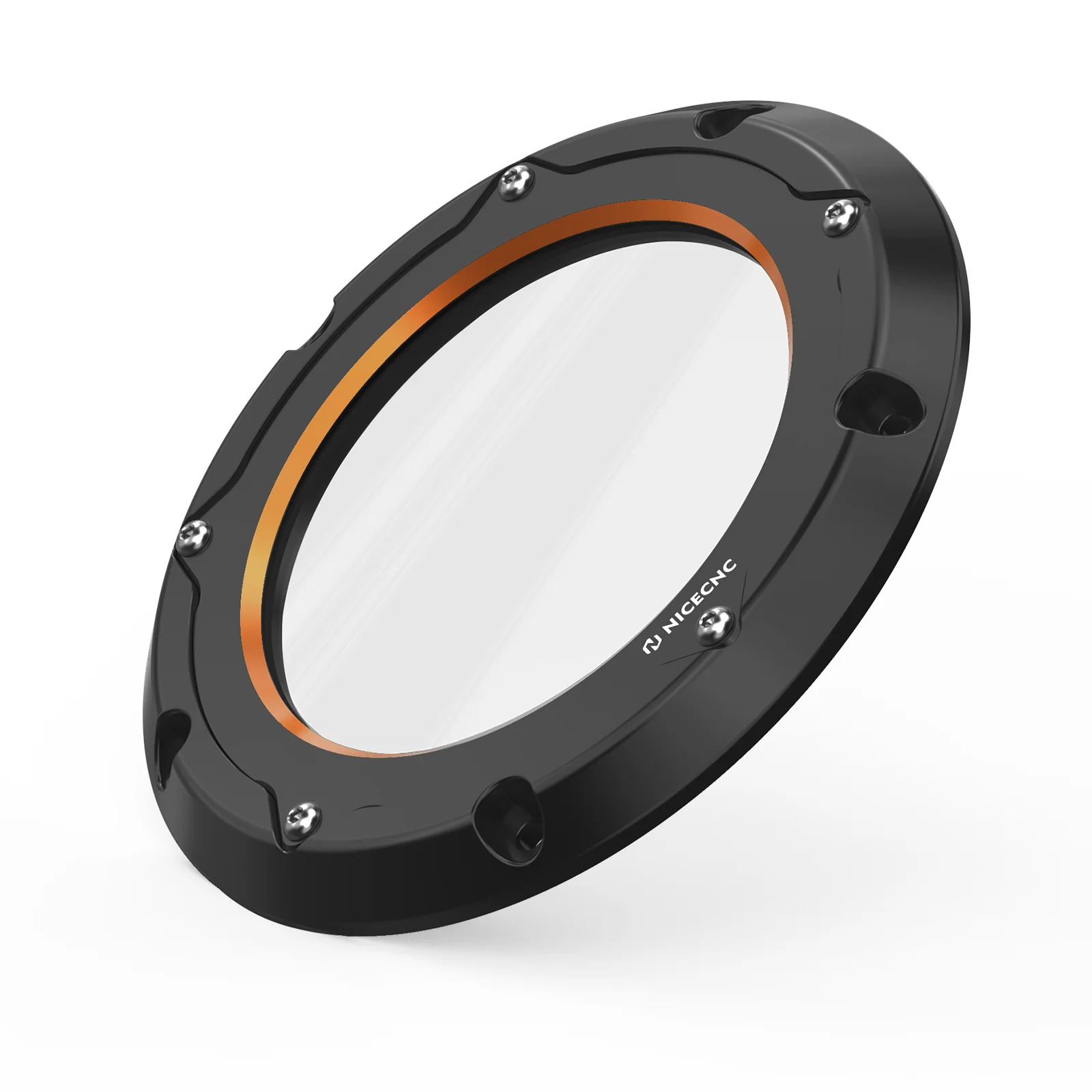 Transparent M8 Primary Derby Clutch Cover For Harley Road King Street Glide Ultra Limited - Image 8
