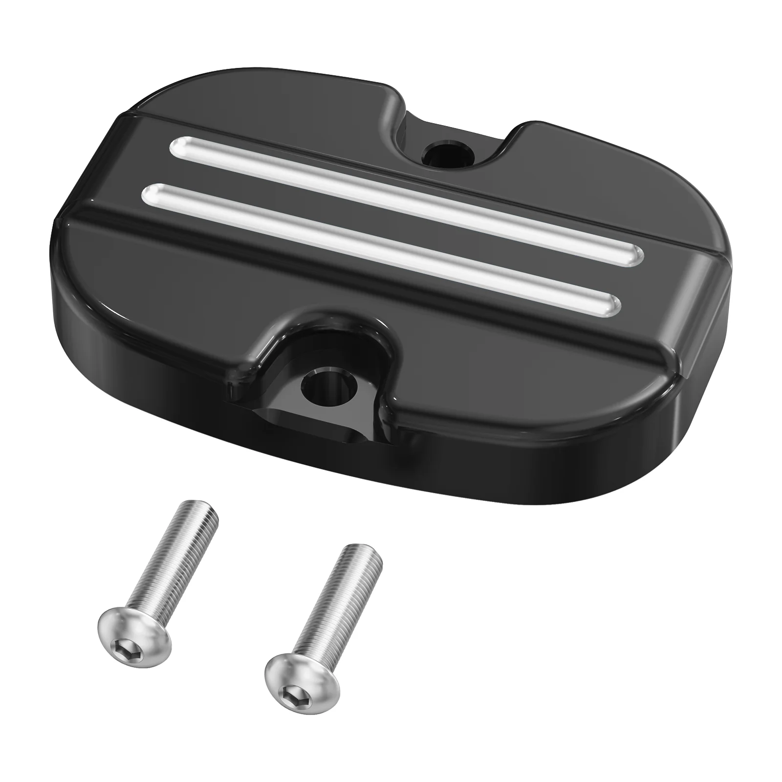 Rear Brake Master Cylinder Cover Cap For Harley Touring Road King Street Glide - Image 21