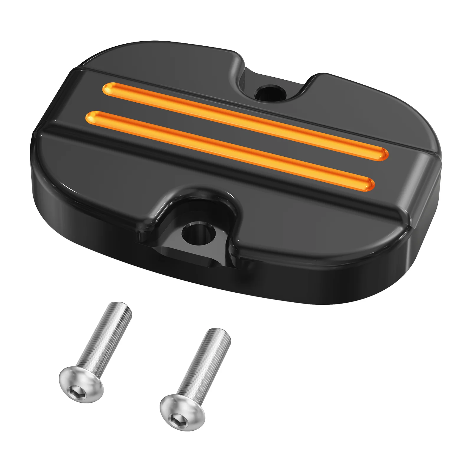 Rear Brake Master Cylinder Cover Cap For Harley Touring Road King Street Glide - Image 7