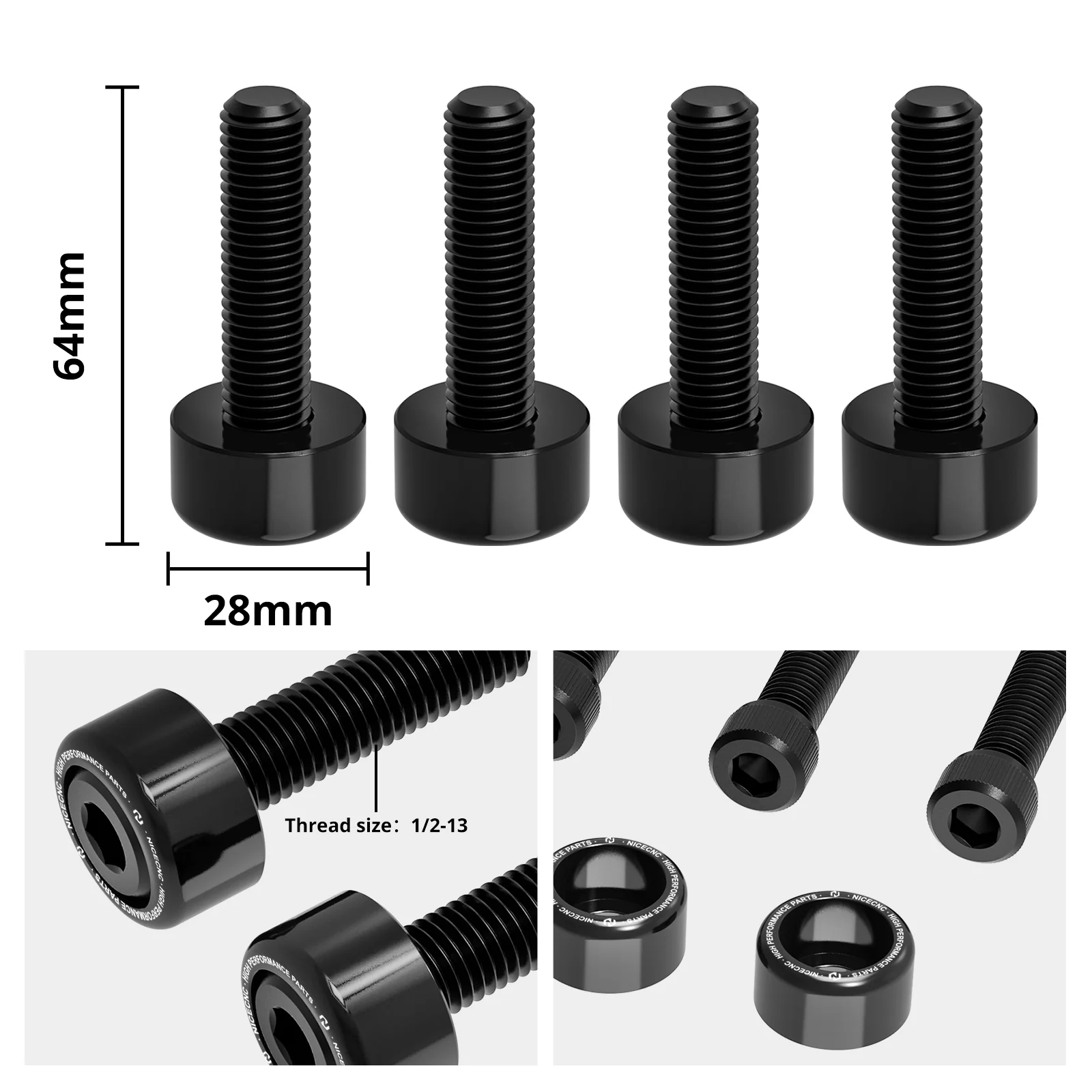 Rear Shock Mount Bolts Screws Hardware Kit For Harley Road King Street Glide - Image 11