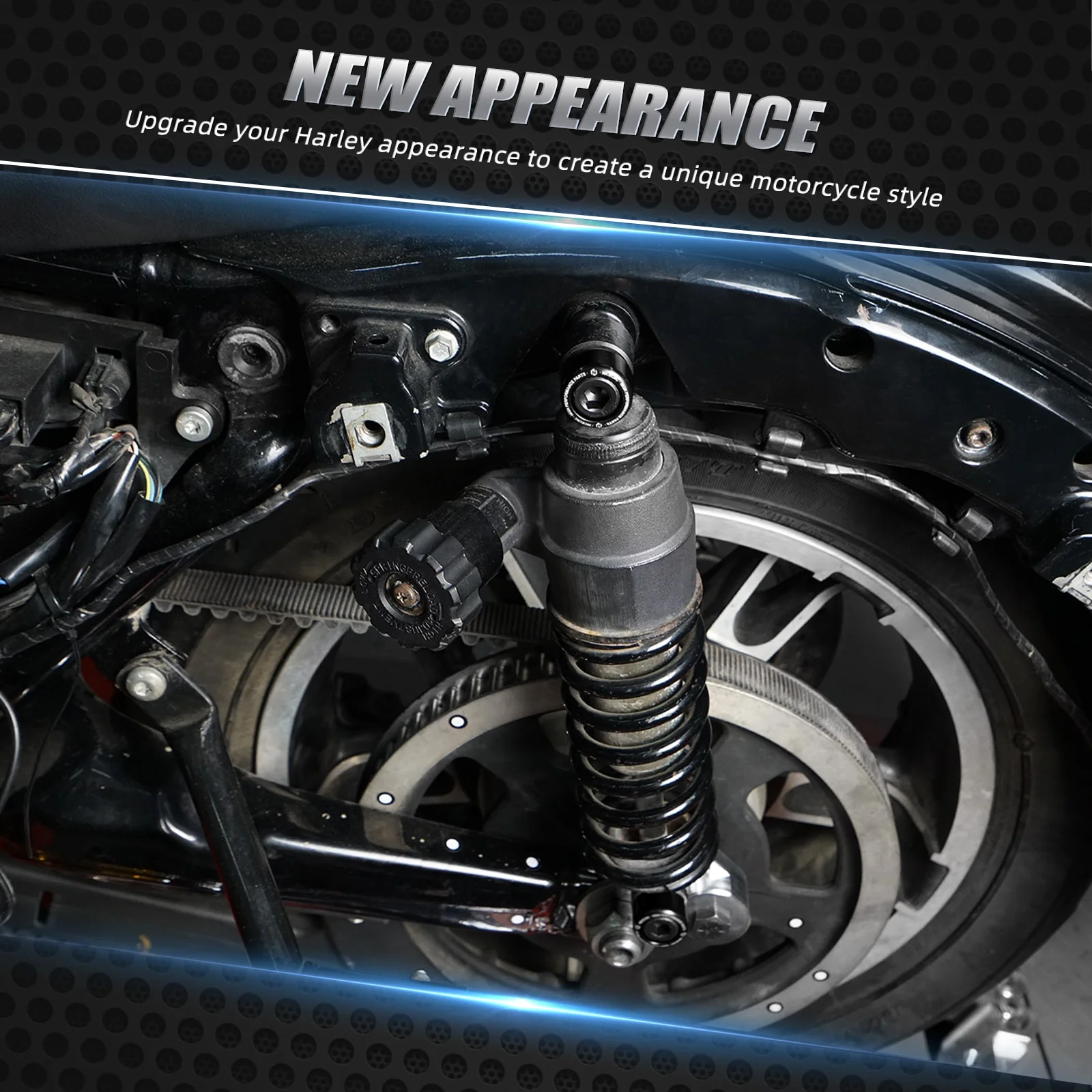Rear Shock Mount Bolts Screws Hardware Kit For Harley Road King Street Glide - Image 4