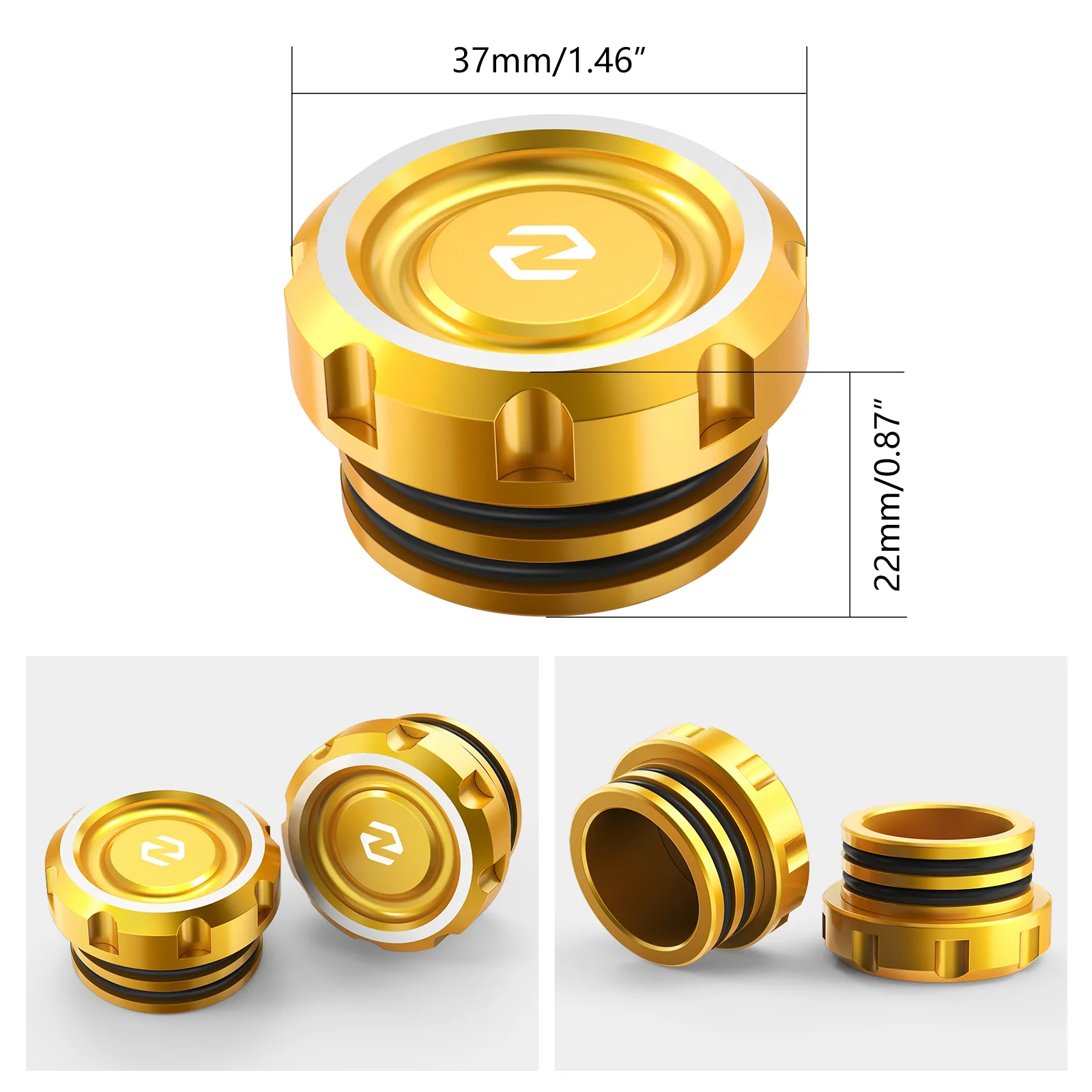 Frame Hole Plugs Covers Caps For Harley Road King Electra Street Glide Ultra Limited - Image 10