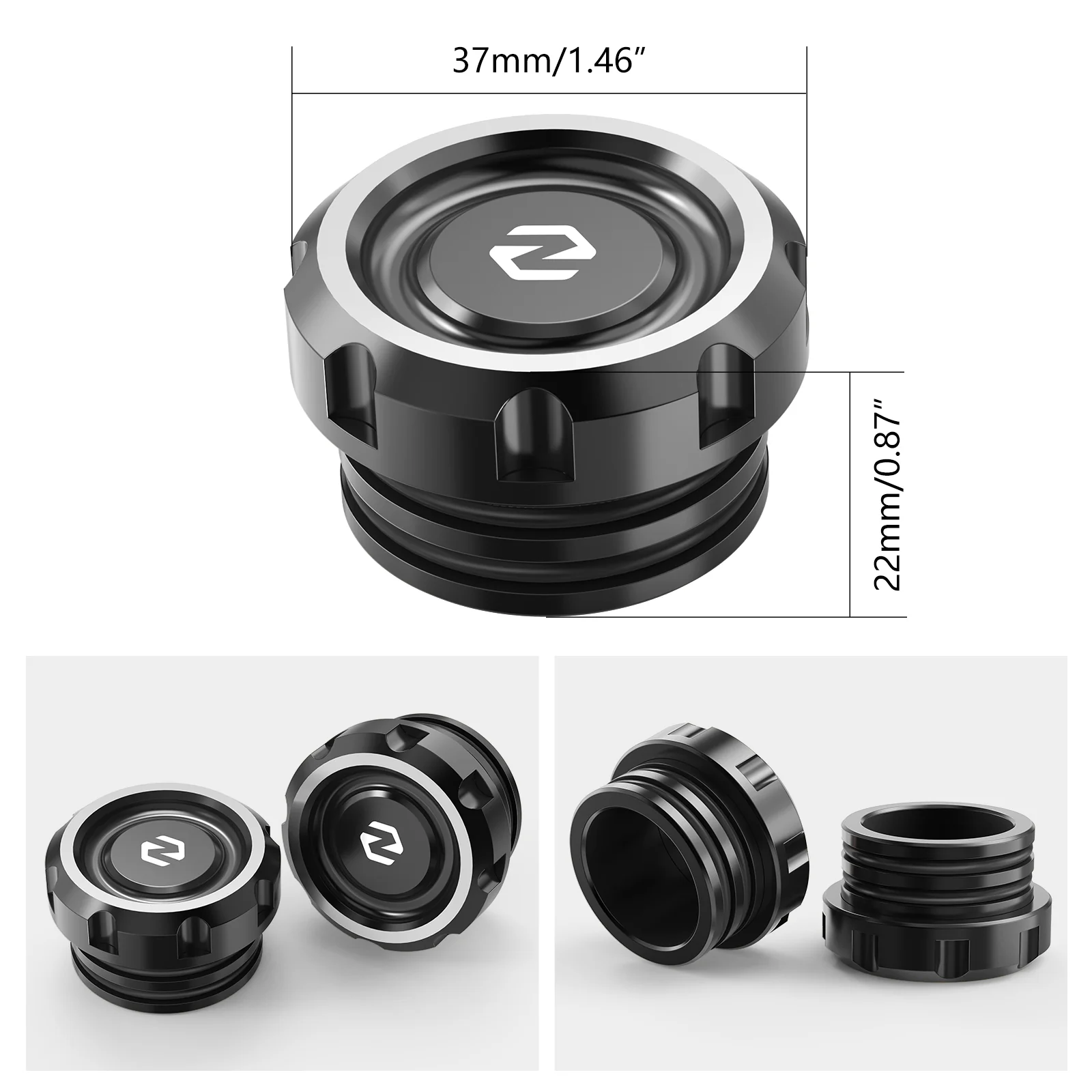 Frame Hole Plugs Covers Caps For Harley Road King Electra Street Glide Ultra Limited - Image 17