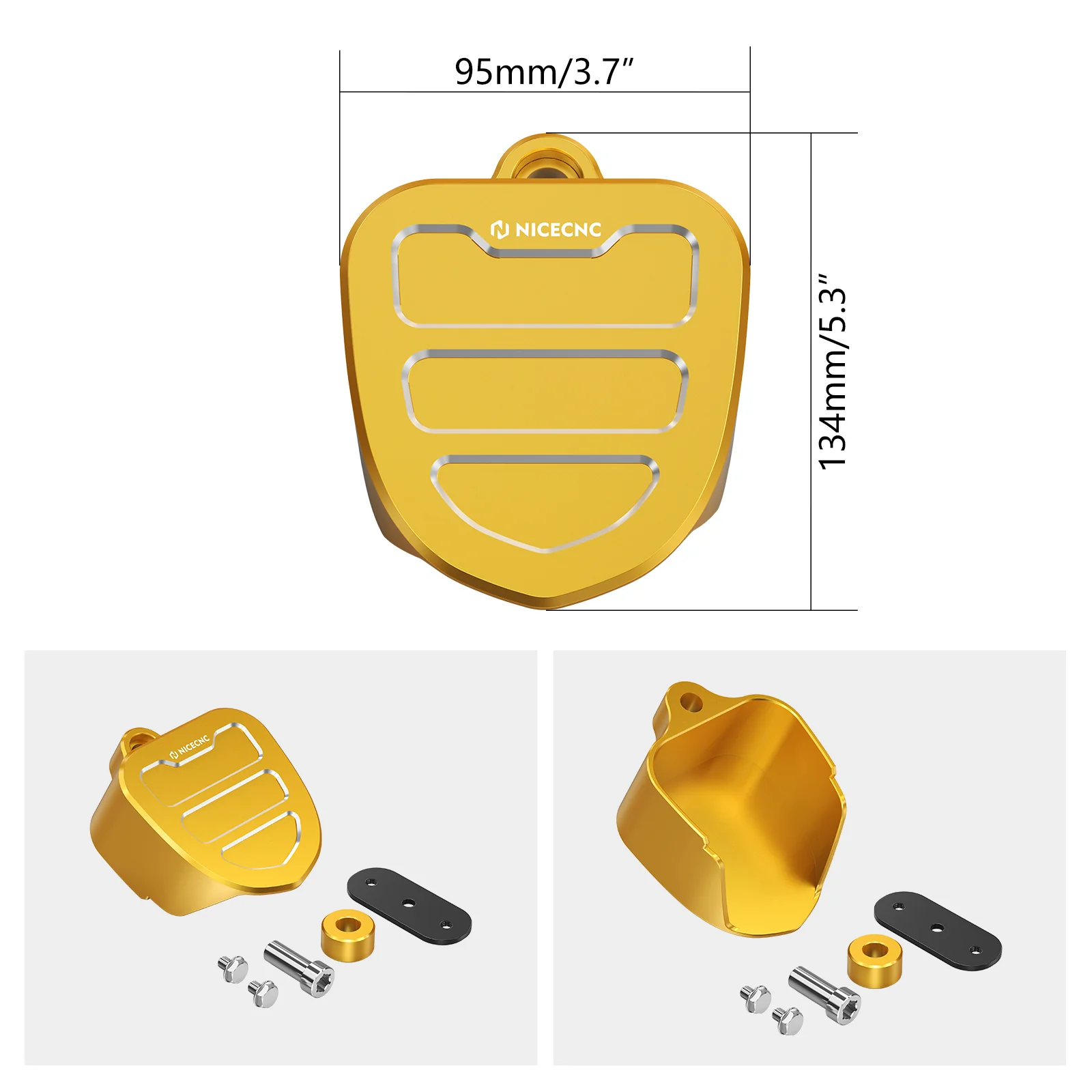 Horn Decorative Trim Cover Kit For Harley Road King Electra Street Glide Ultra Limited - Image 22