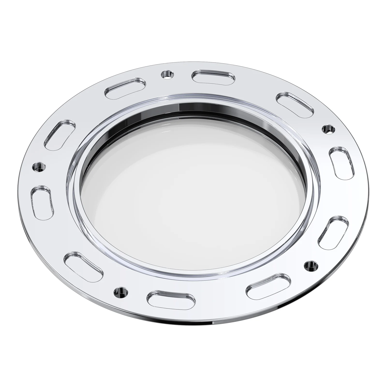 Chrome Clear M8 Primary Derby Clutch Cover For Harley Electra Road Street Glide - Image 8