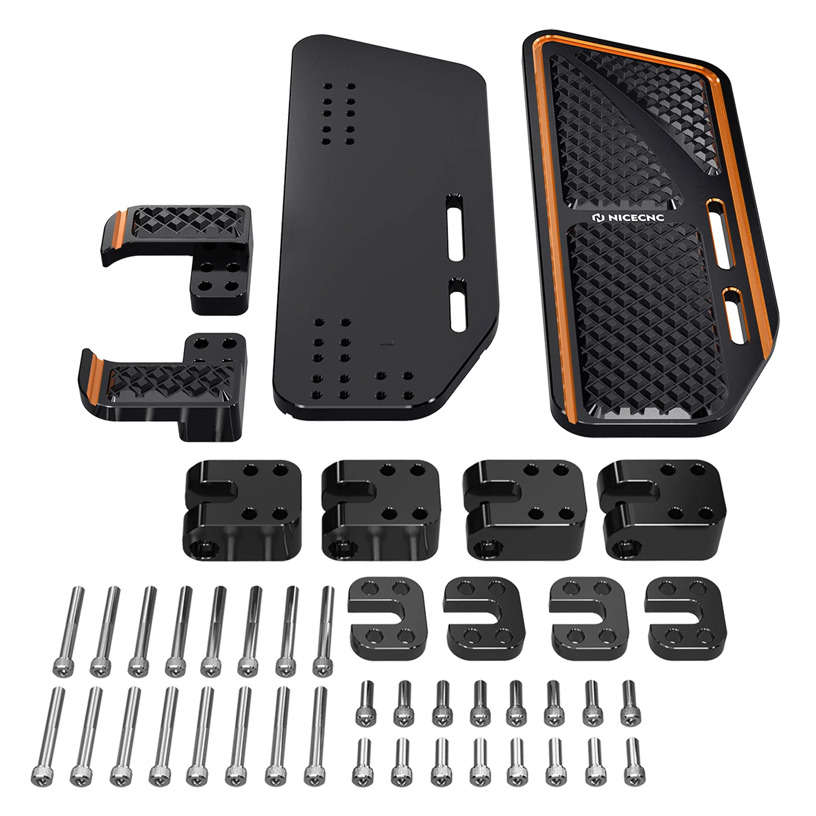 Rider Foot Floorboards Inserts For Harley Softail Deluxe Fat Boy Heritage Classic - Image 23