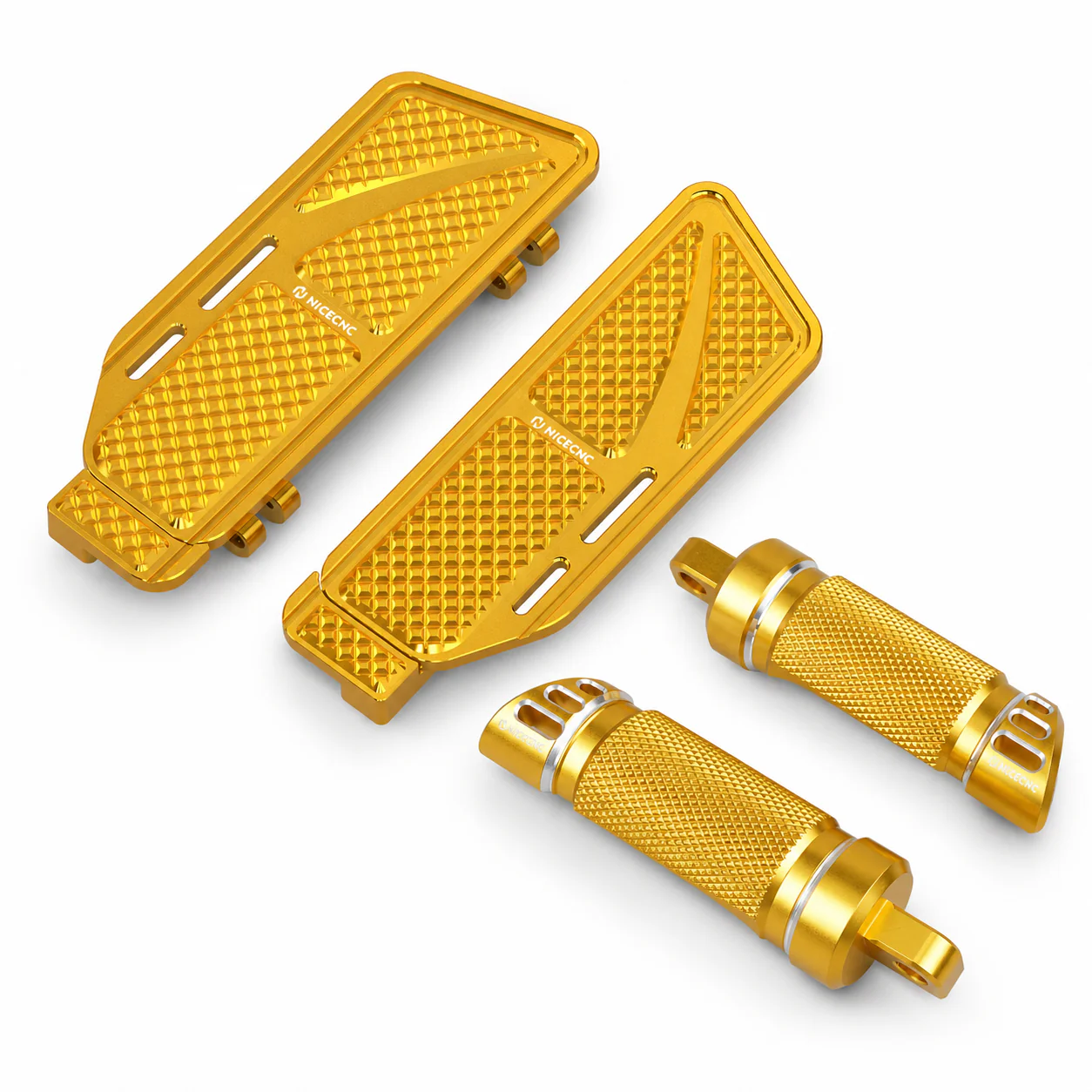 Rider Floorboards Inserts + Passenger Foot Pegs For Harley Road King Street Road Glide - Image 31