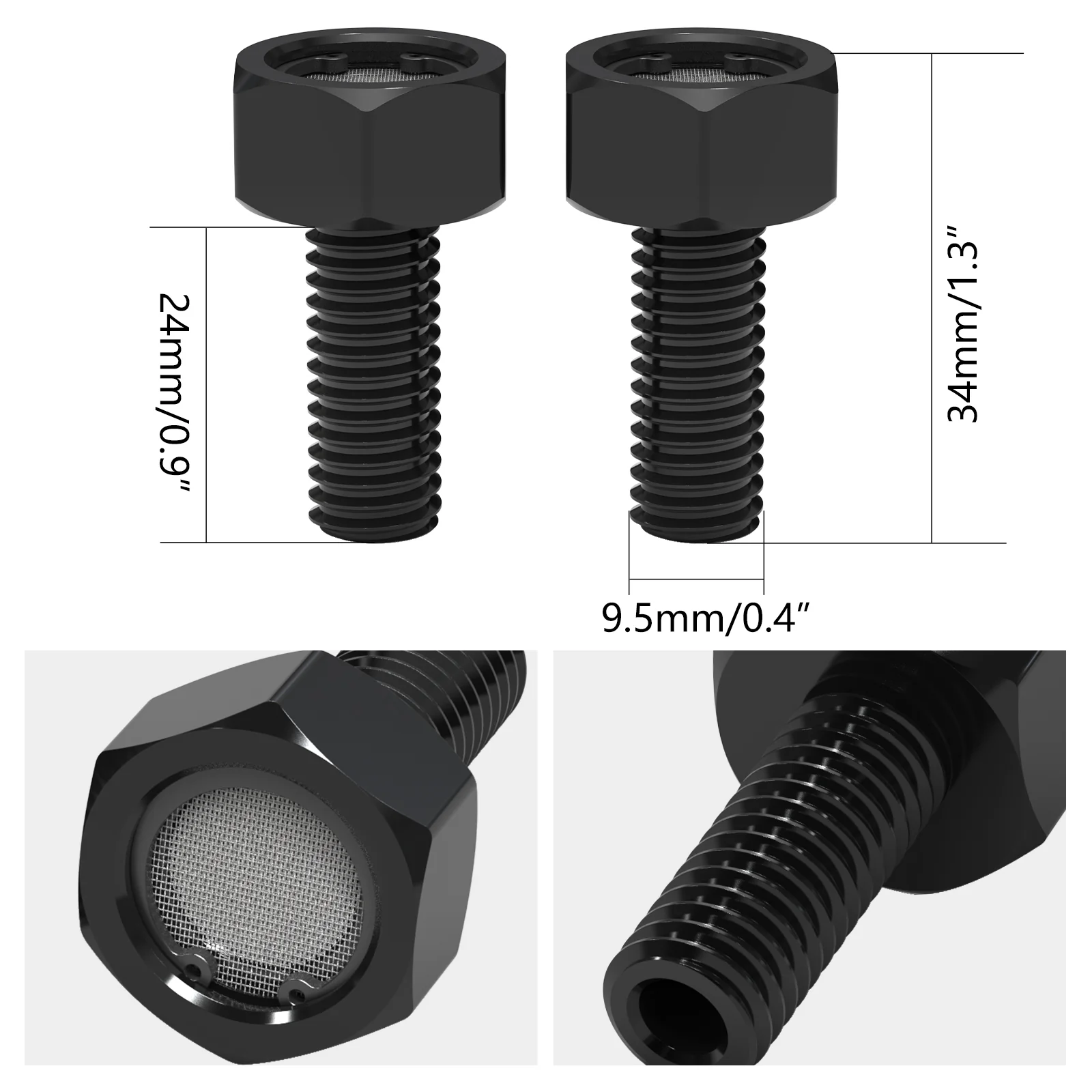 Air Cleaner Breather Bolts For Harley Softail Deluxe Slim Fat Boy Heritage Classic - Image 4
