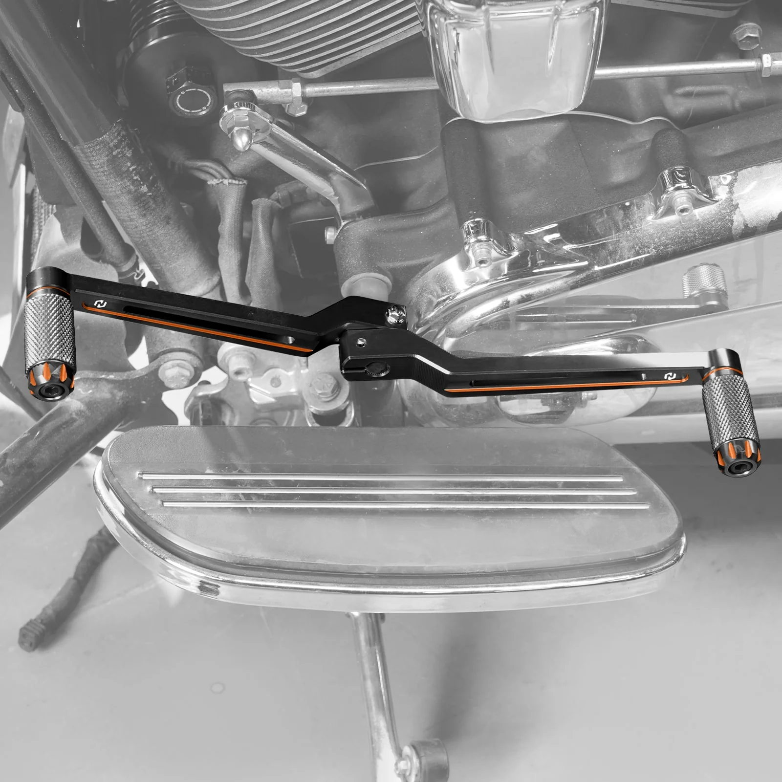 Extended Longer Heel Toe Shifter Levers For Harley Road King Electra Street Glide - Image 9