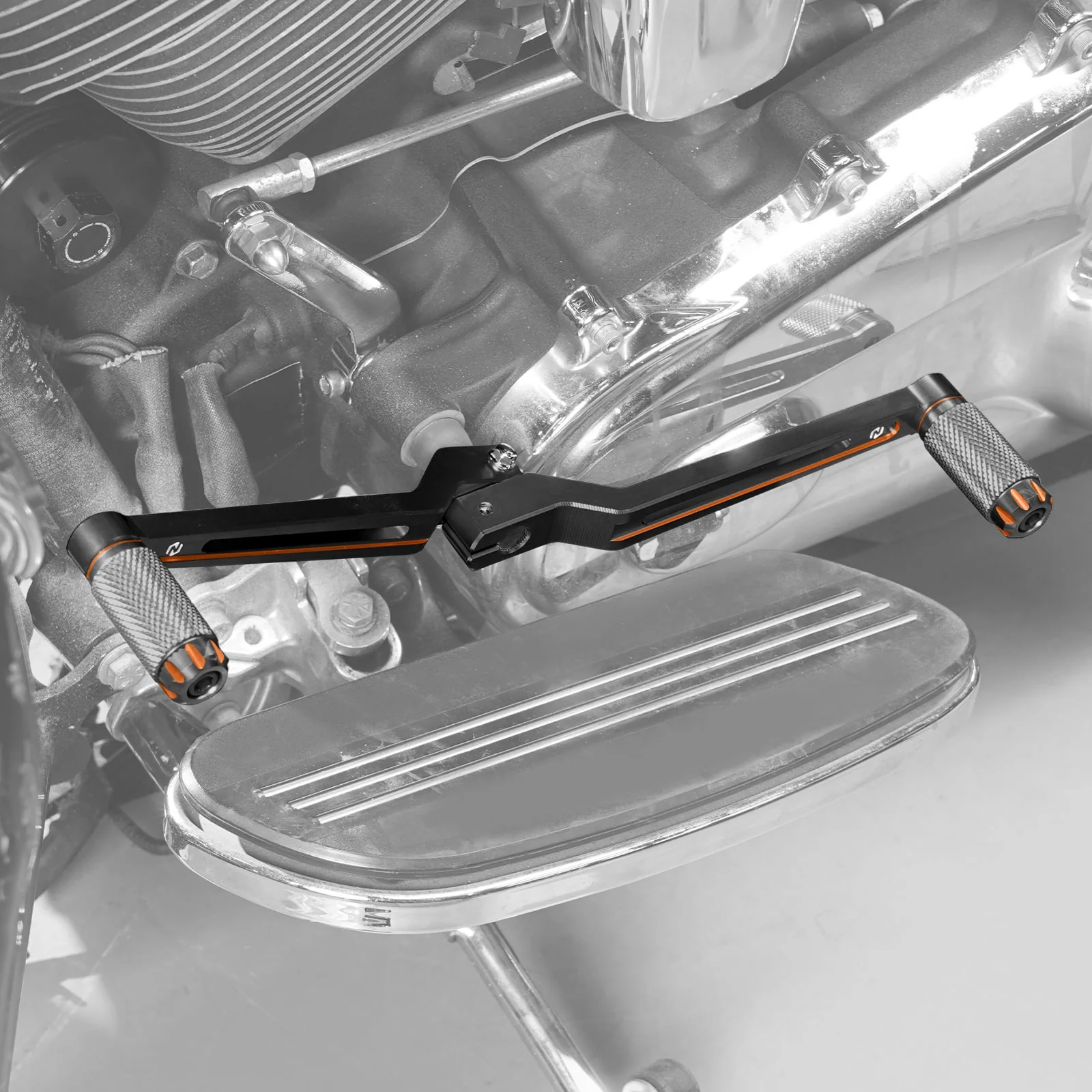 Extended Longer Heel Toe Shifter Levers For Harley Road King Electra Street Glide - Image 10