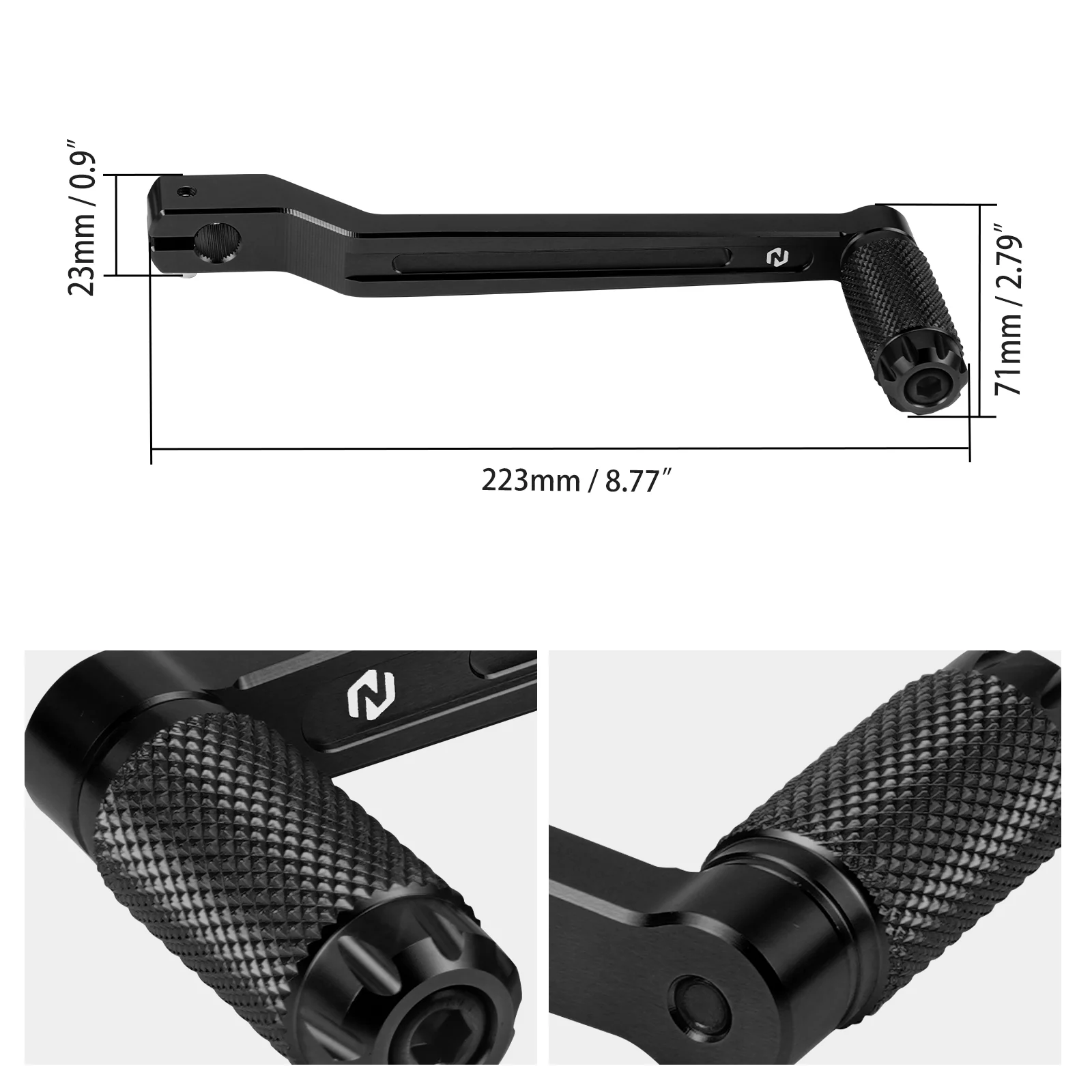 Extended Longer Heel Toe Shifter Levers For Harley Road King Electra Street Glide - Image 12