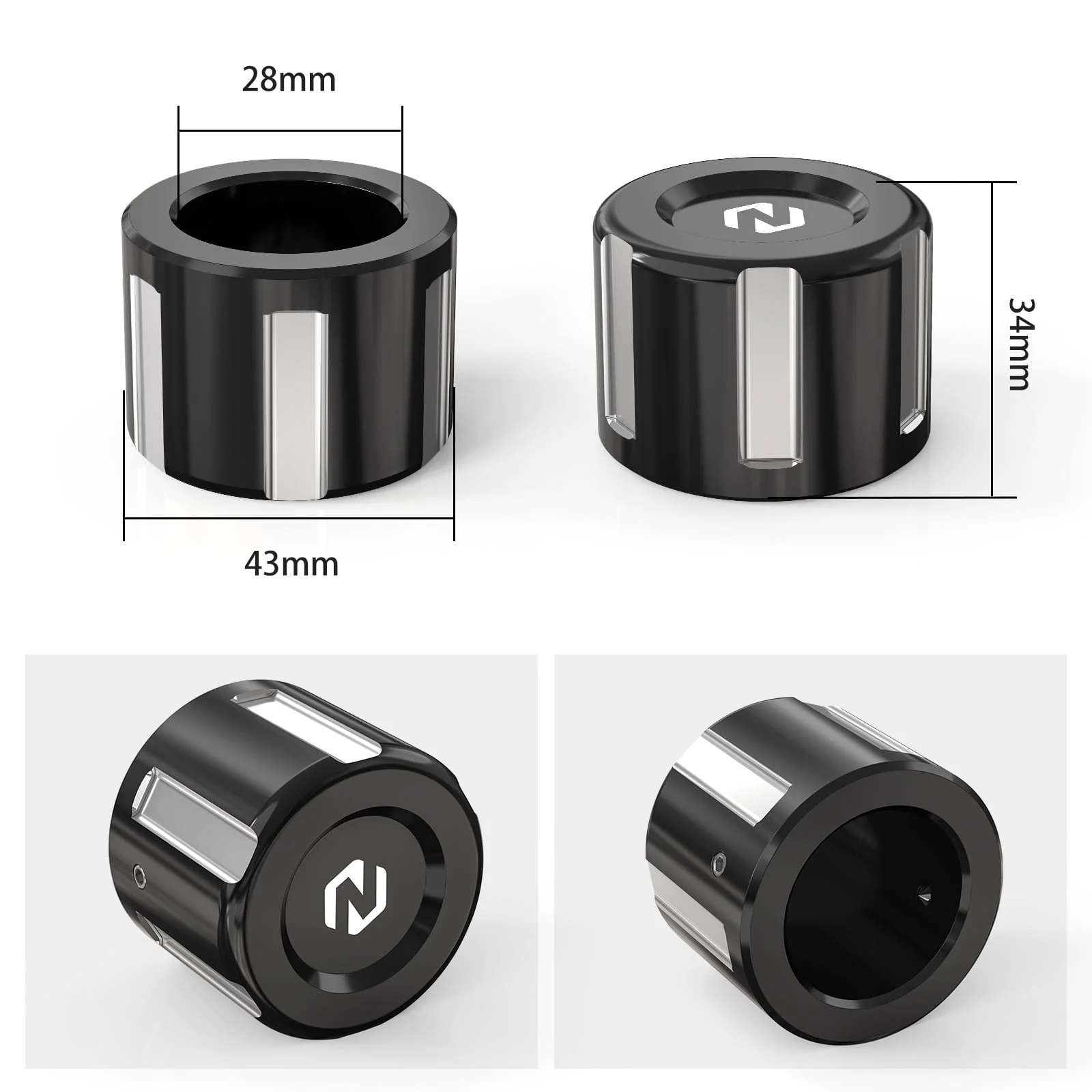 Front Axle Nut Covers Caps For Harley Softail Deluxe Slim Fat Boy Heritage Classic - Image 10