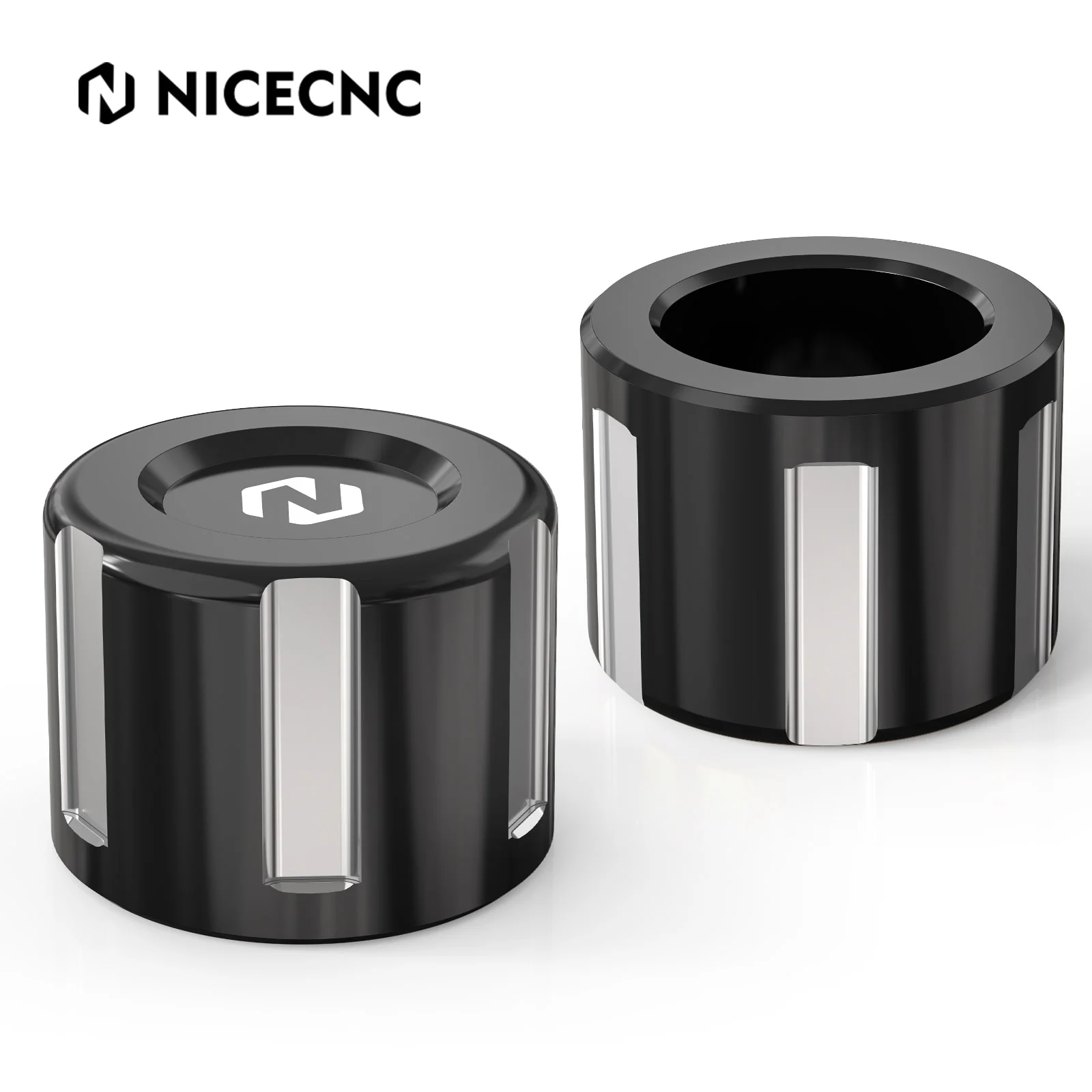 Front Axle Nut Covers Caps For Harley Softail Deluxe Slim Fat Boy Heritage Classic - Image 9