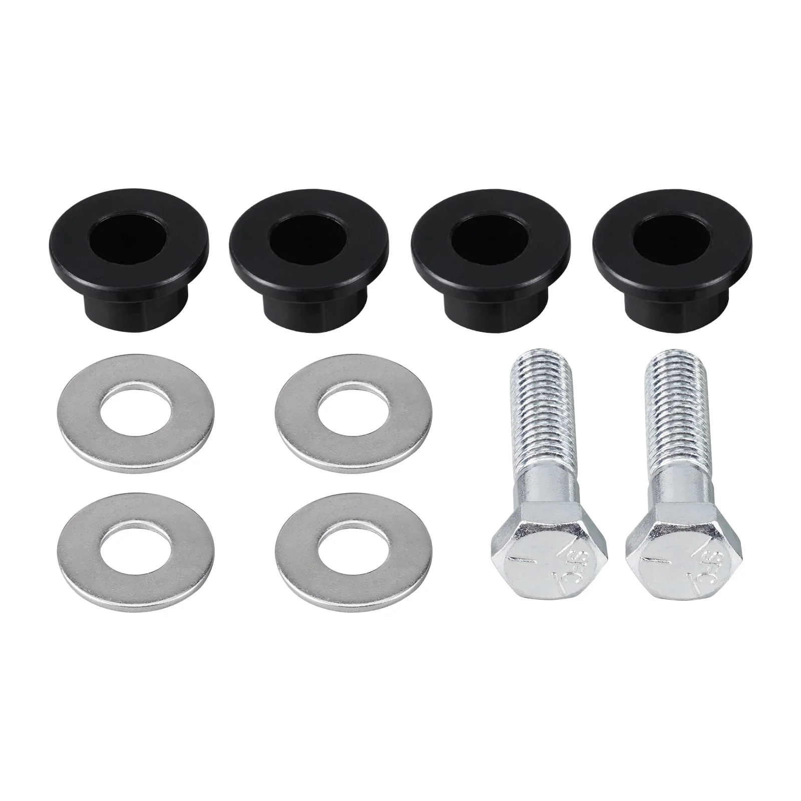 Handlebar Riser Mount PU Bushings Bolts For Harley Road King Street Glide - Image 6