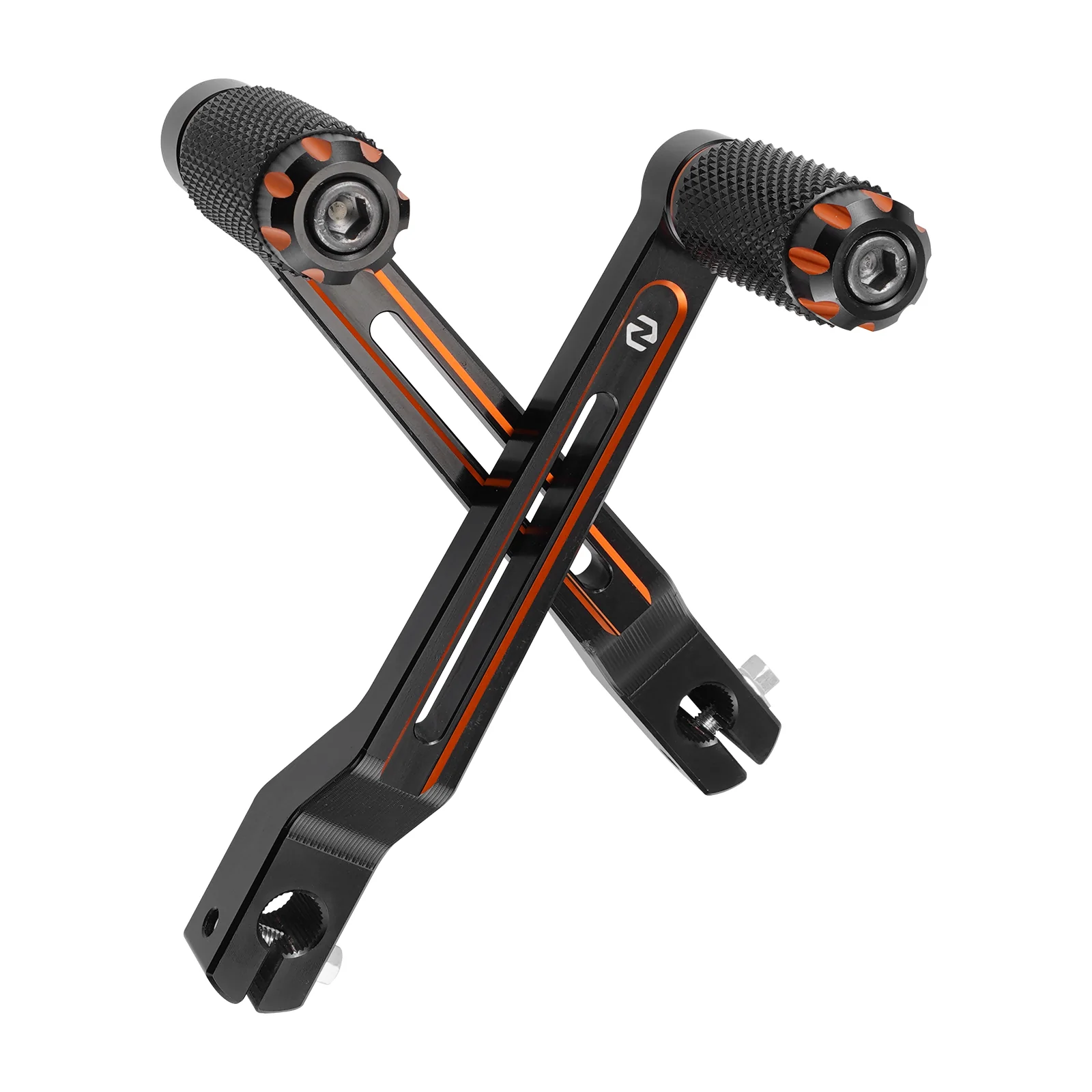 Heel Toe Gear Shifter Levers For Harley Softail Slim Deluxe Fat Boy Heritage - Image 22