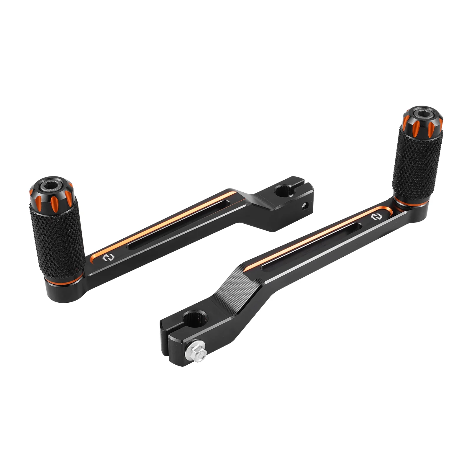 Heel Toe Gear Shifter Levers For Harley Softail Slim Deluxe Fat Boy Heritage - Image 23