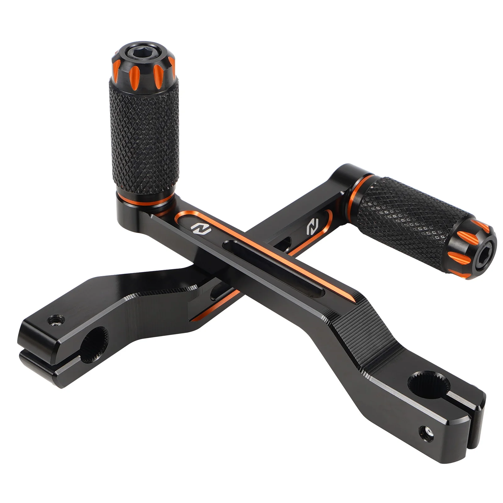 Short Heel Toe Shifter Shift Levers Set For Harley Road King Street Glide Ultra Limited - Image 6