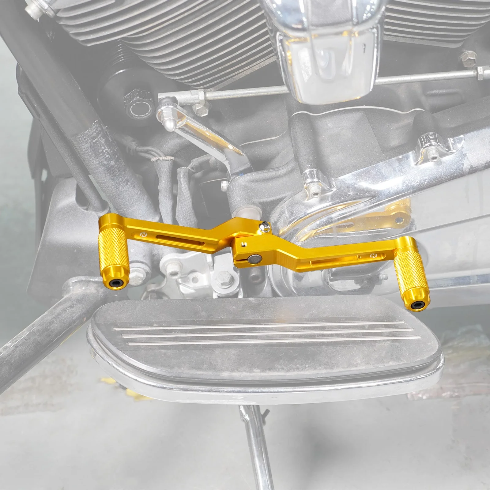 Short Heel Toe Shifter Shift Levers Set For Harley Road King Street Glide Ultra Limited - Image 4