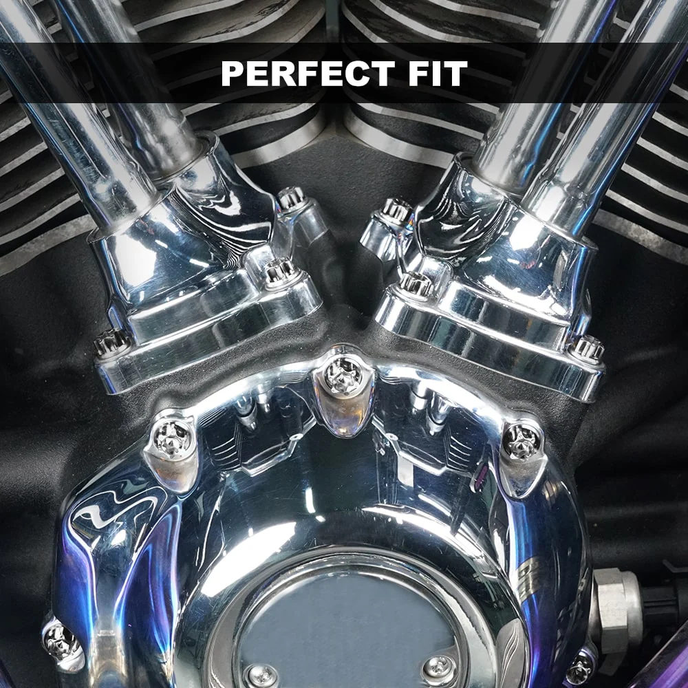 Cam Cover Screws Bolts For Harley Softail Standard Fat Boy Street Bob Low Rider Heritage - Image 4