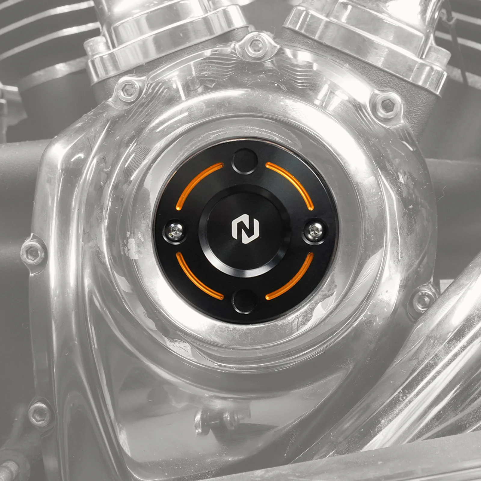M8 Engine Timer Cover For Harley Softail Fat Boy Street Bob Low Rider S Heritage - Image 4