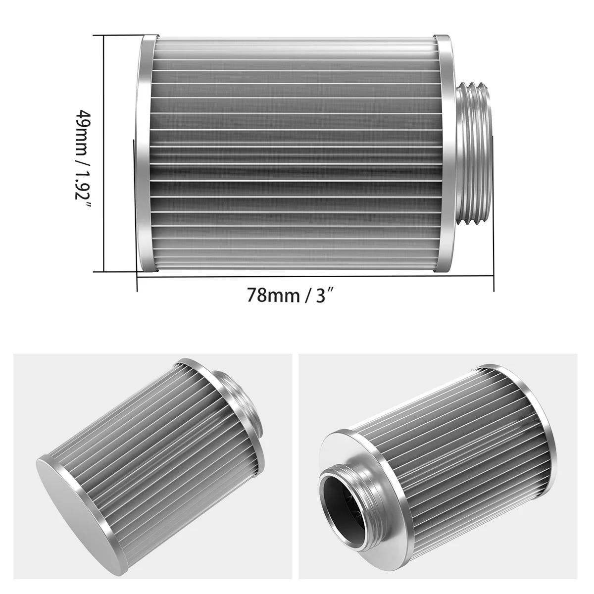 Reusable Magnetic Oil Filter Kit For Harley Softail Slim Fat Boy Street Bob Low Rider S - Image 11