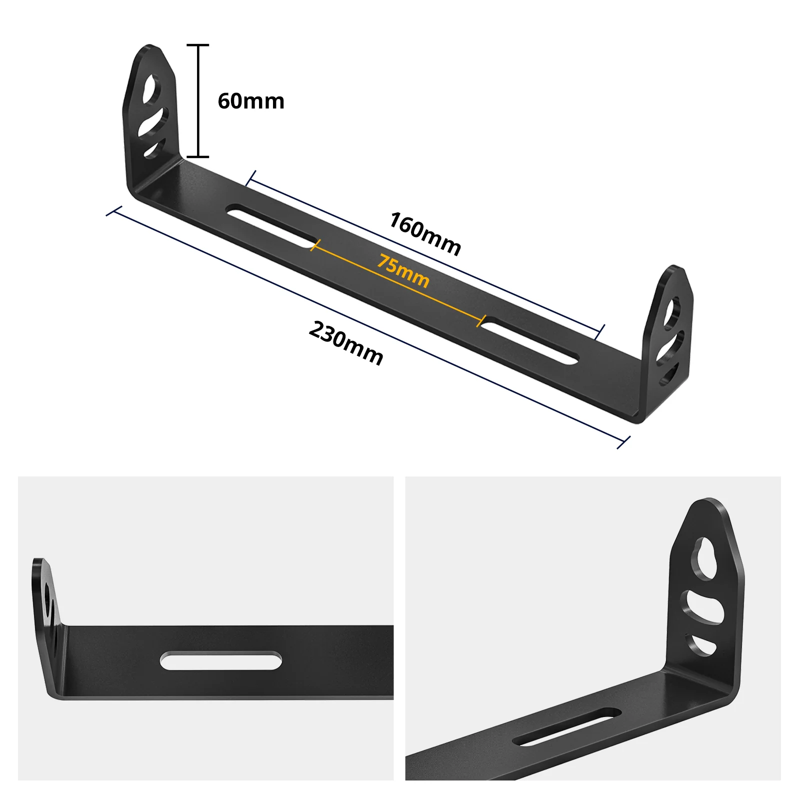 Turn Signal License Plate Mount Relocation Kit For Harley Softail Heritage Fat Boy - Image 5