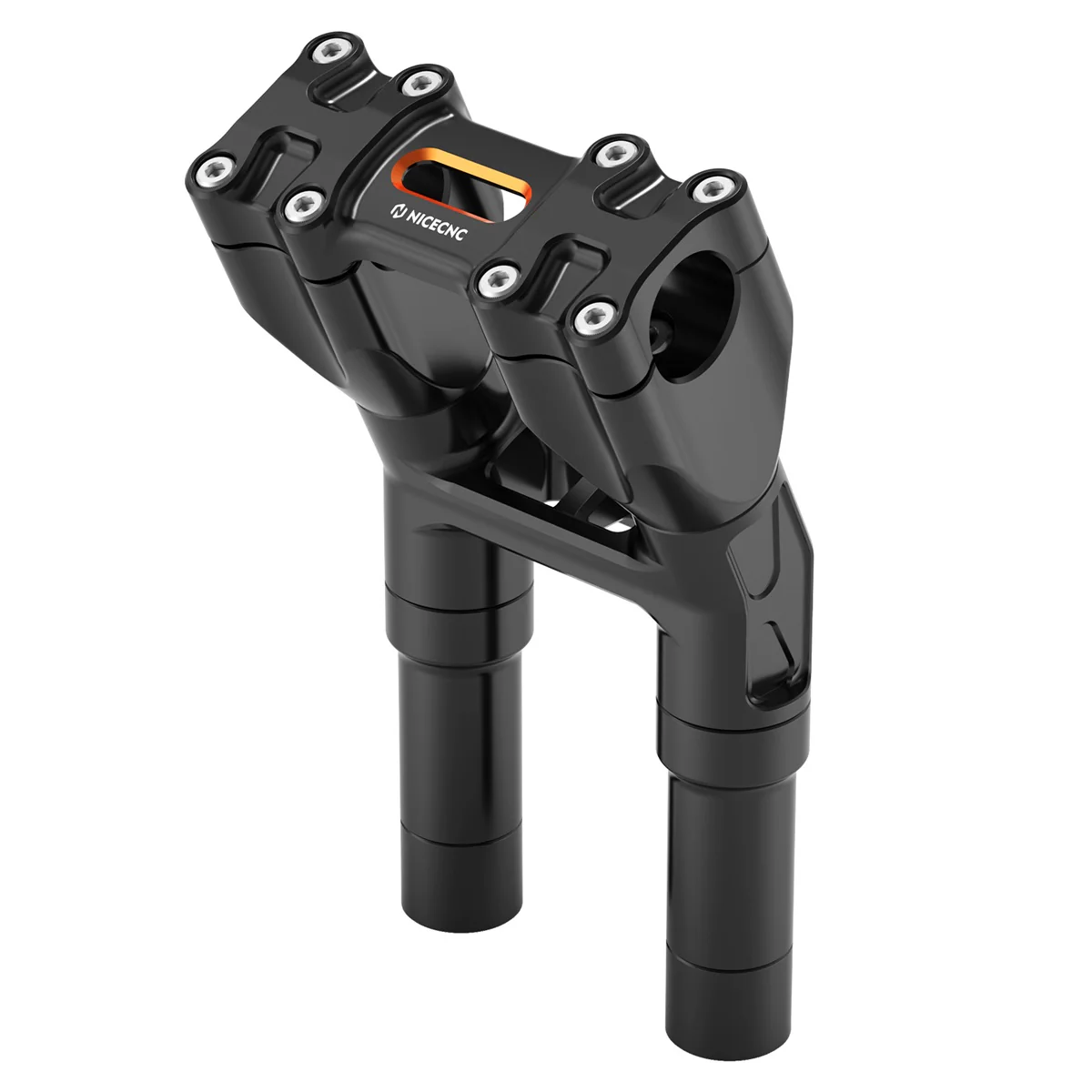 Kickback 1-1/8" Handlebar Riser Kit For Harley Road King Tri Electra Glide Freewheeler - Image 11