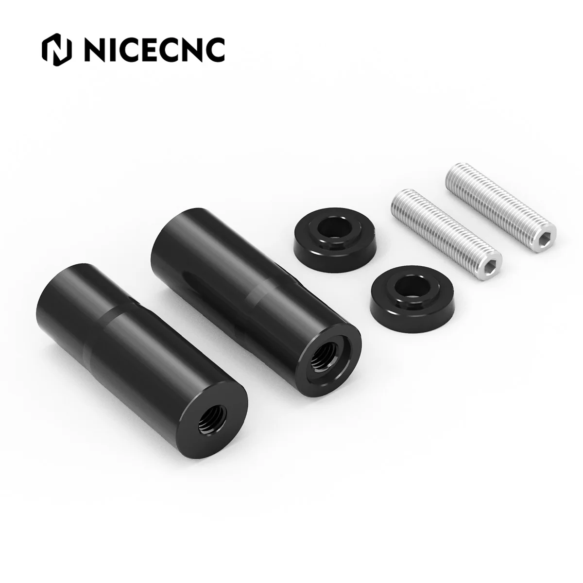 Kickback 1-1/8" Handlebar Riser Kit For Harley Road King Tri Electra Glide Freewheeler - Image 31