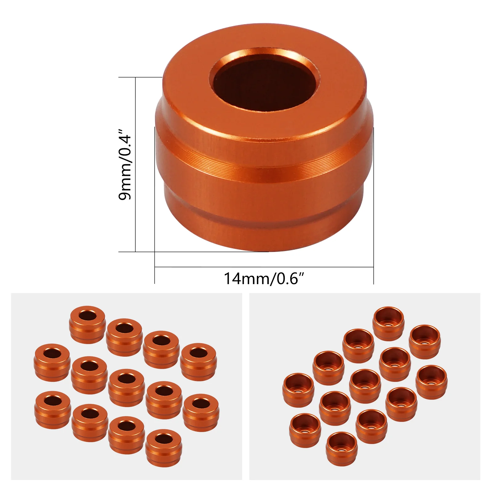 M8 Primary Cover Decorative Bolt Caps For Harley Dyna Low Rider Super Glide Street Bob - Image 6